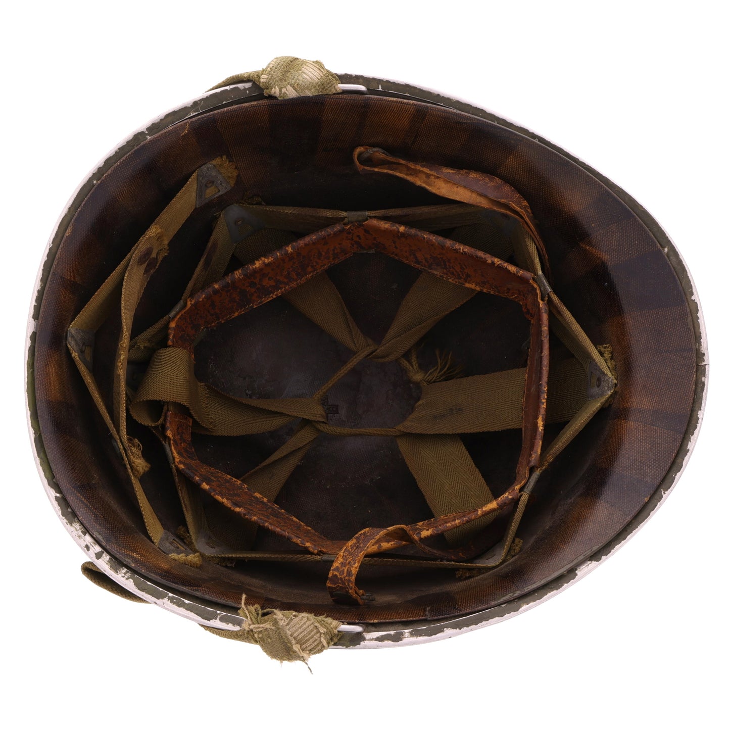 WWII U.S. McCord Fixed Loop M-1 Helmet & Capac Liner Set (1941-43)