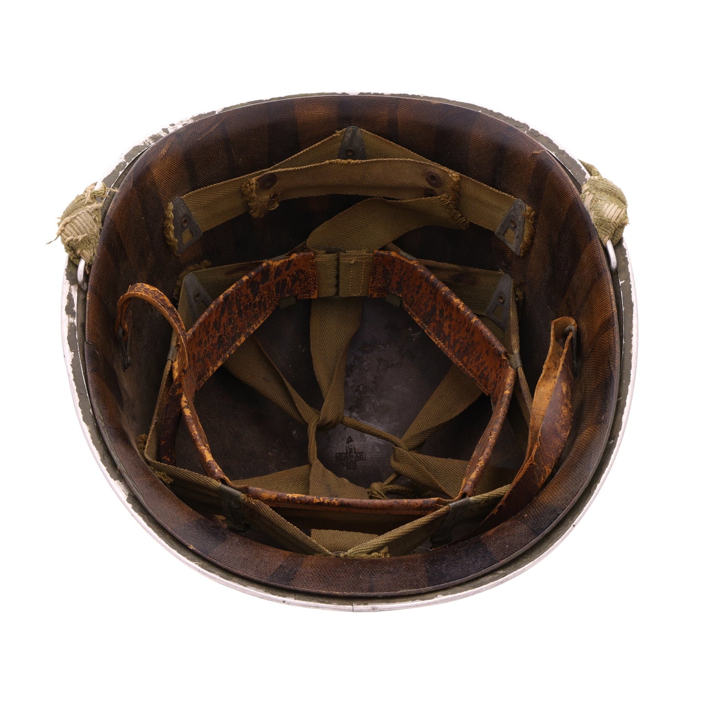 WWII U.S. McCord Fixed Loop M-1 Helmet & Capac Liner Set (1941-43)