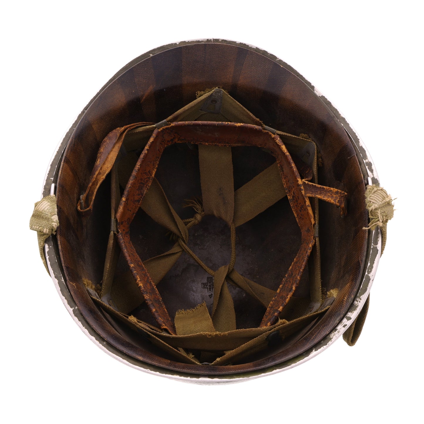 WWII U.S. McCord Fixed Loop M-1 Helmet & Capac Liner Set (1941-43)