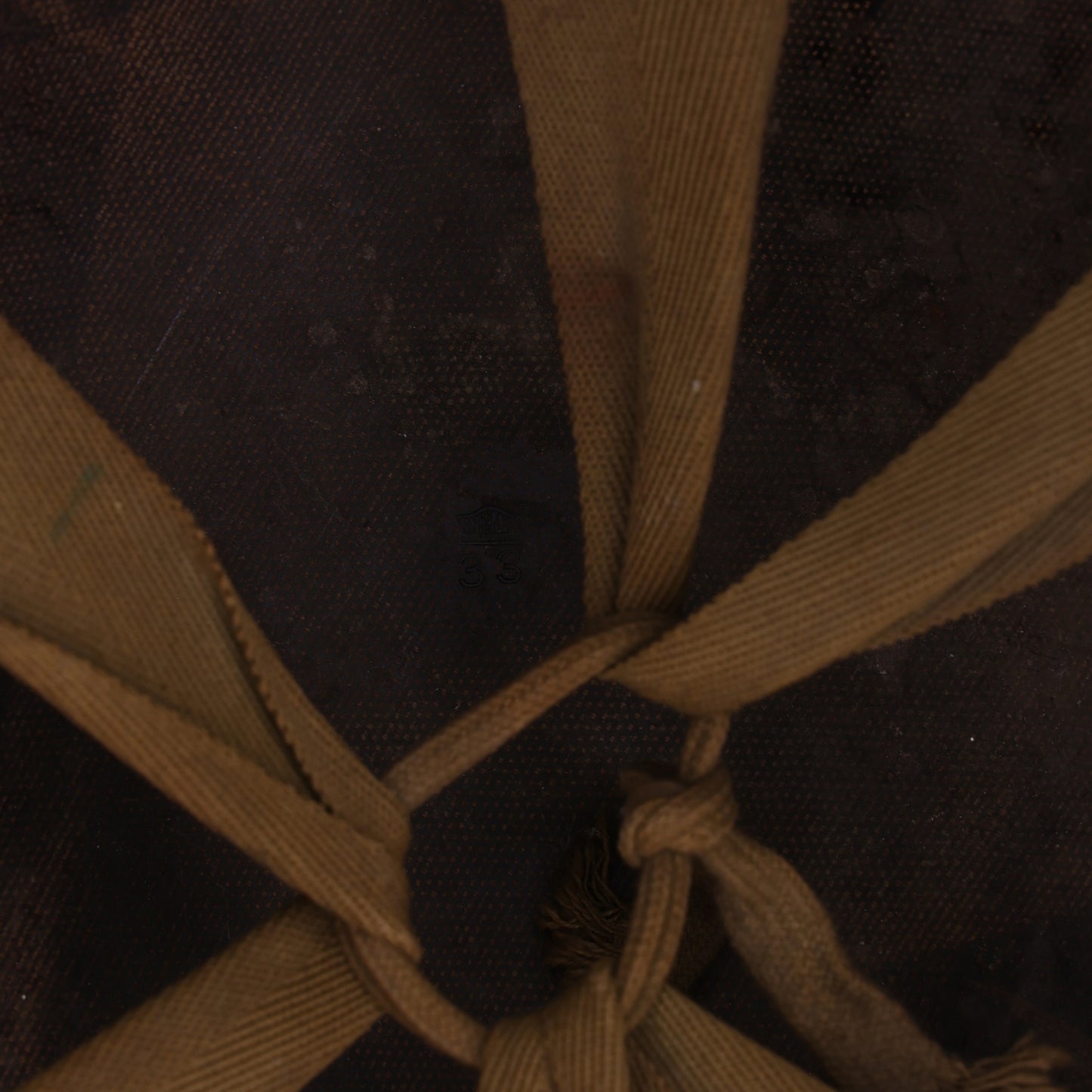 WWII U.S. McCord Fixed Loop M-1 Helmet & Inland Liner Set with MTO Repaint (1942-43)