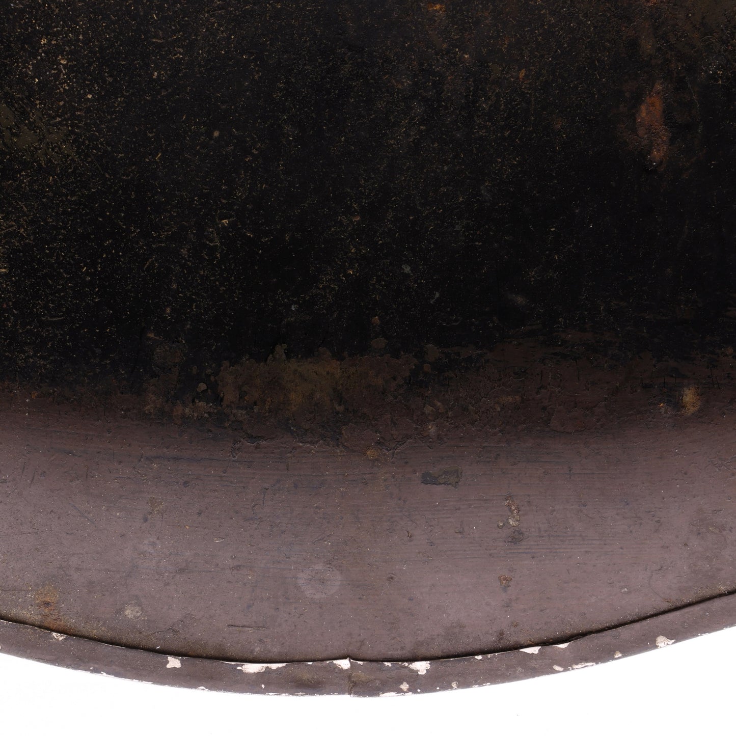 WWII U.S. McCord Fixed Loop M-1 Helmet & Inland Liner Set with MTO Repaint (1942-43)