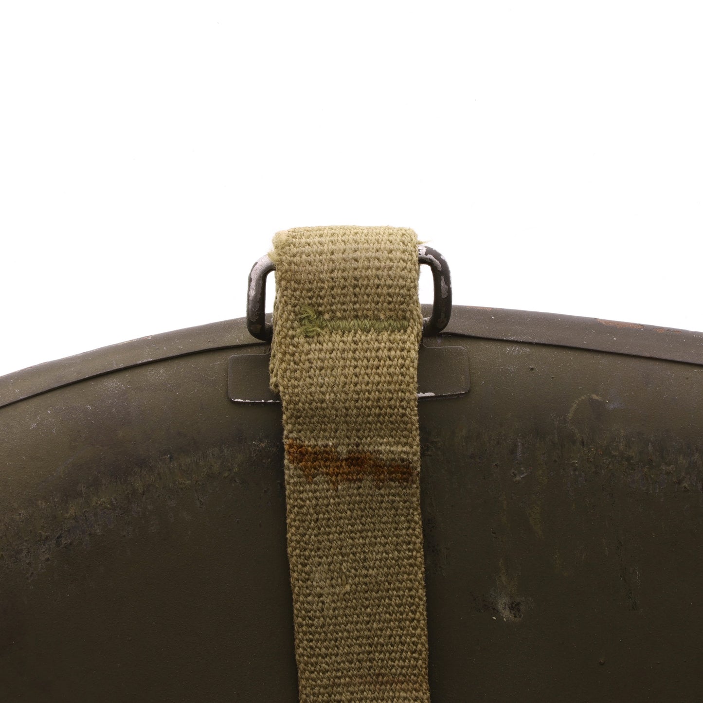 WWII U.S. McCord Front Seam Swivel Loop M-1 Helmet & Westinghouse Liner Set (1944)