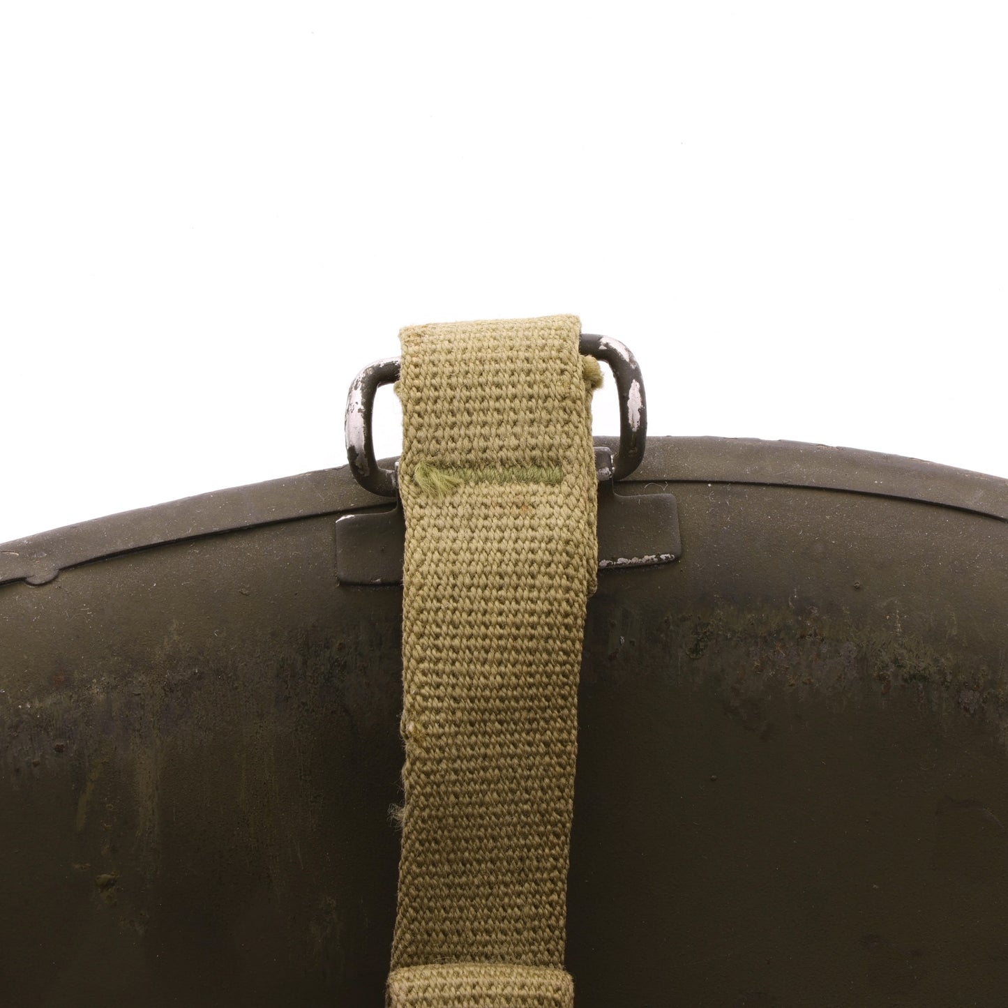 WWII U.S. McCord Front Seam Swivel Loop M-1 Helmet & Westinghouse Liner Set (1944)