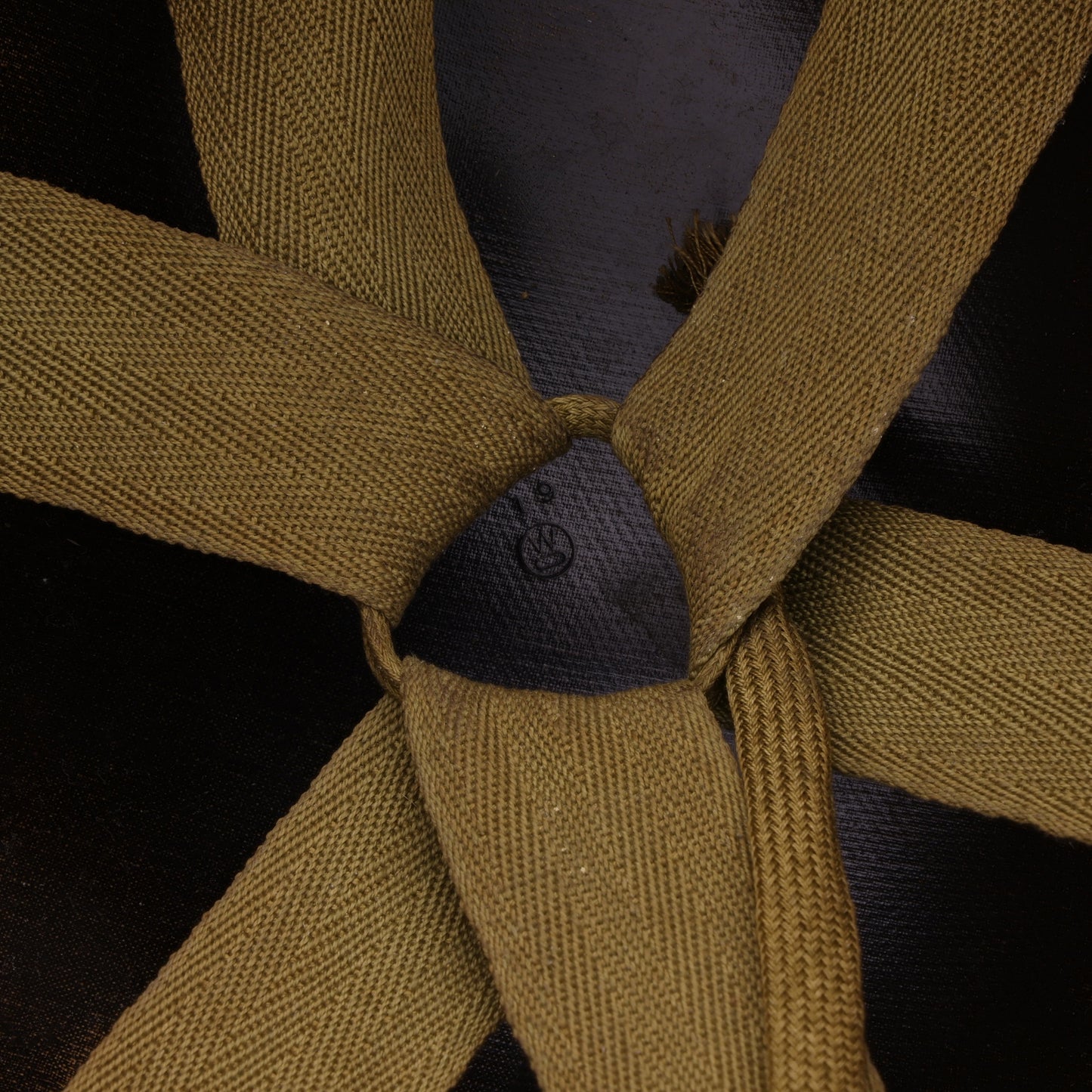 WWII U.S. McCord Front Seam Swivel Loop M-1 Helmet & Westinghouse Liner Set (1944)