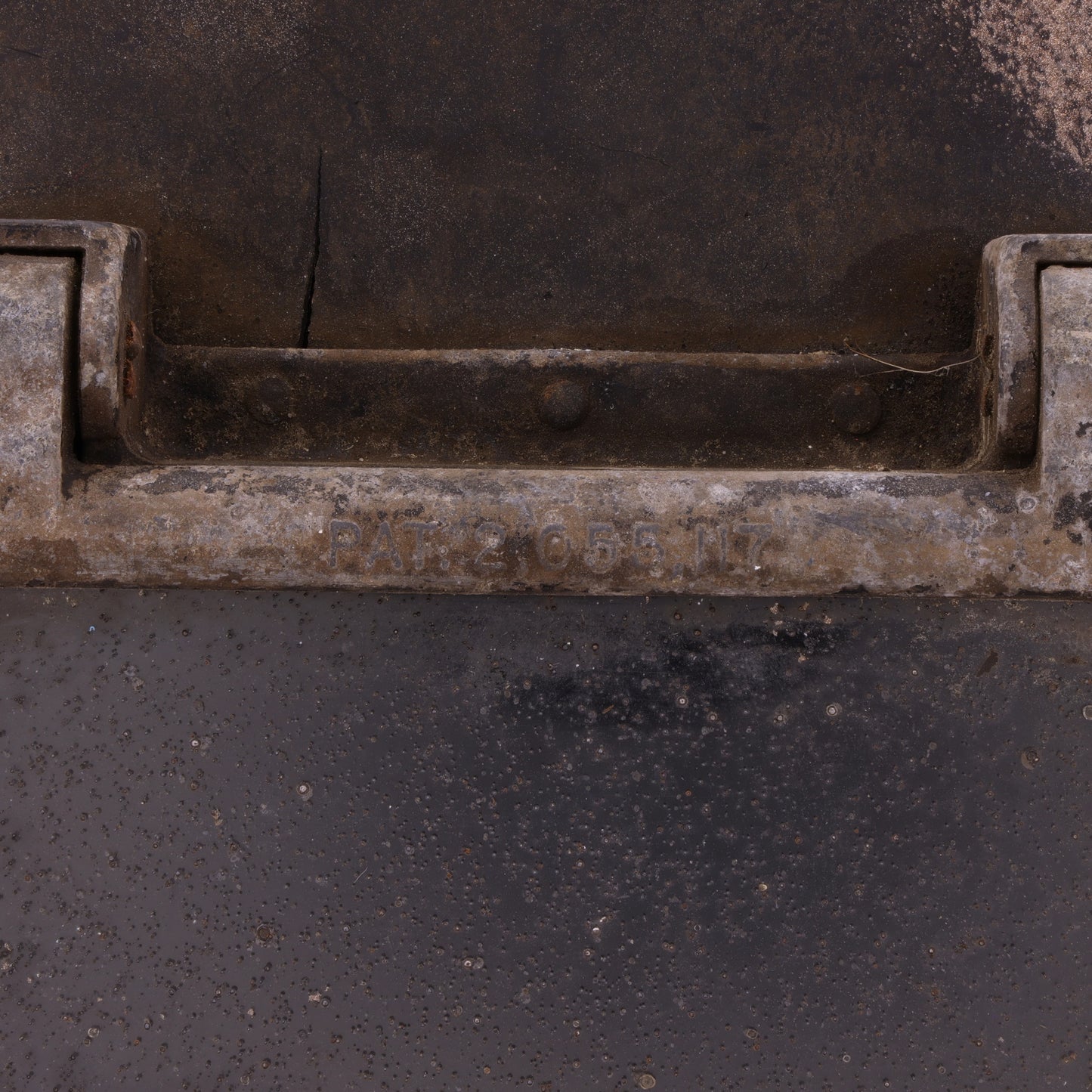 WWII U.S. General Electric Co. Welder's Helmet with Vents & Moveable Lens Shutter Used by "Winnie the Welder"
