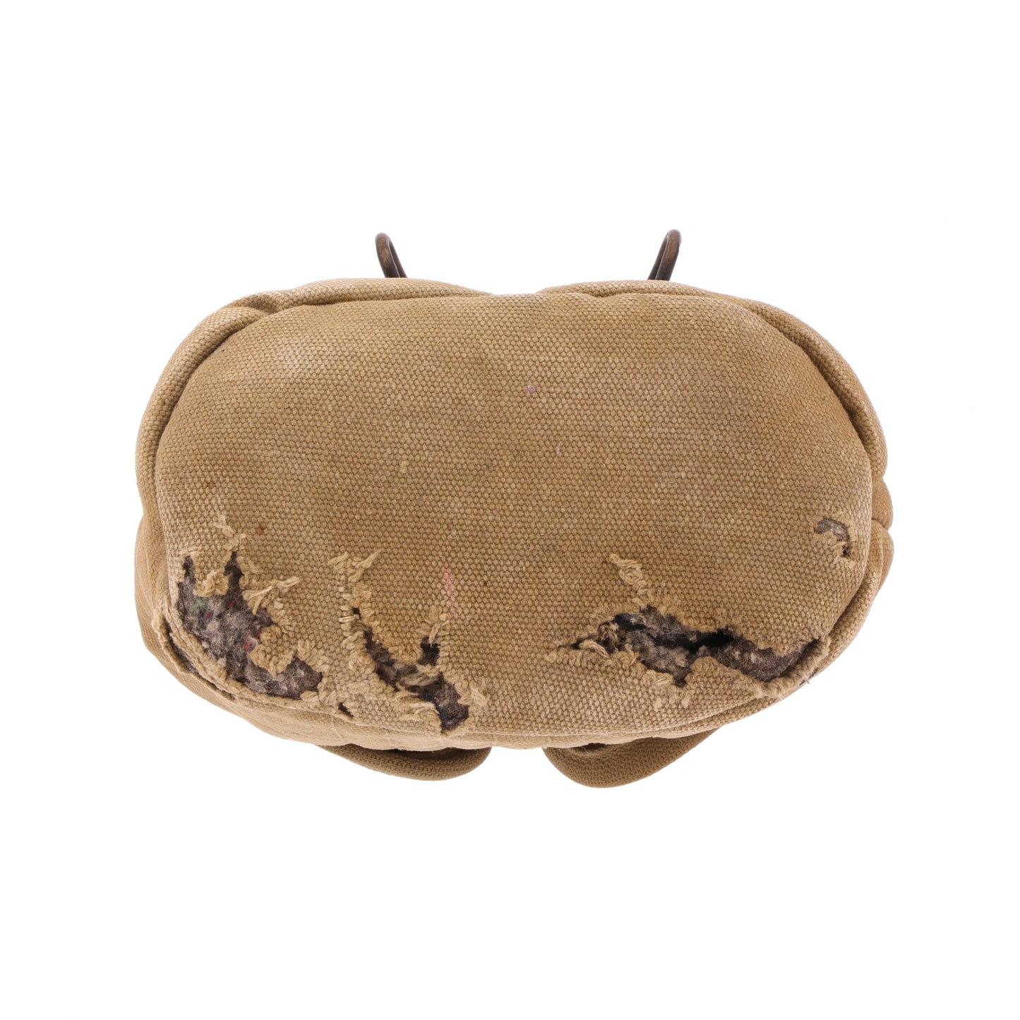 WWII U.S. M1942 Black Porcelain Enamel Canteen with Cover by U.S.S.CO. (1942)