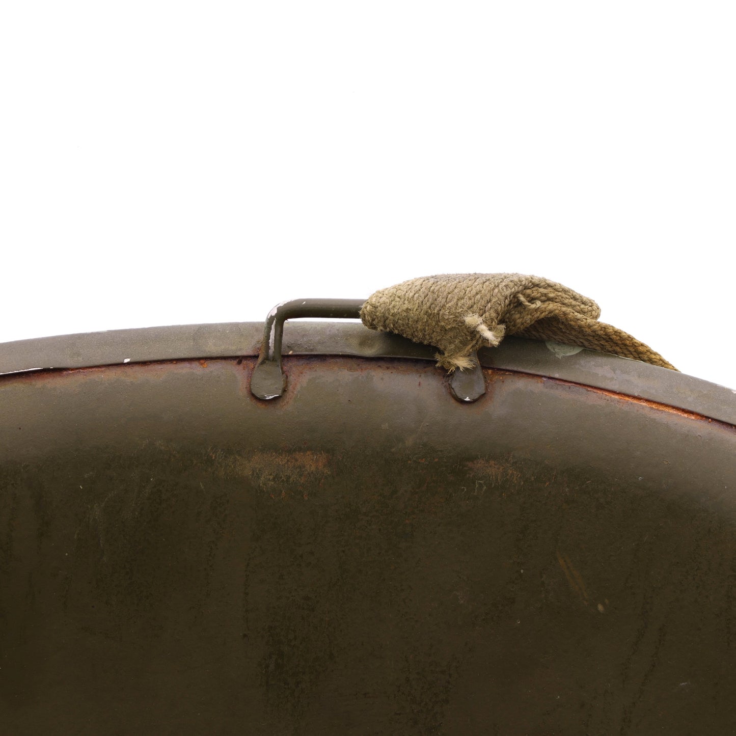 WWII U.S. McCord Fixed Loop M-1 Helmet & MSA Liner Set with 3rd Infantry Division Painted Insignia & Capt.'s Rank (1942)