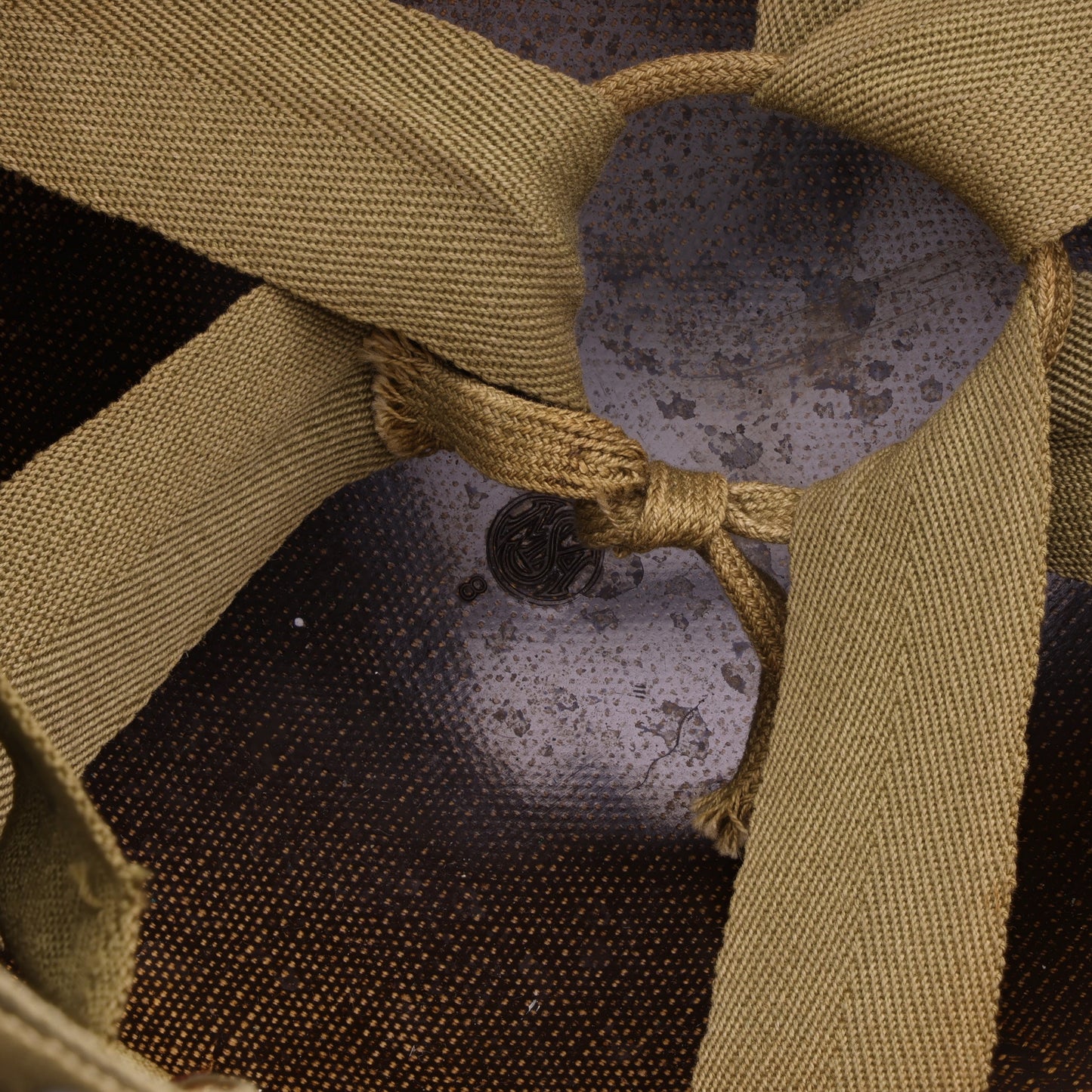 WWII U.S. McCord Fixed Loop M-1 Helmet & MSA Liner Set with 3rd Infantry Division Painted Insignia & Capt.'s Rank (1942)