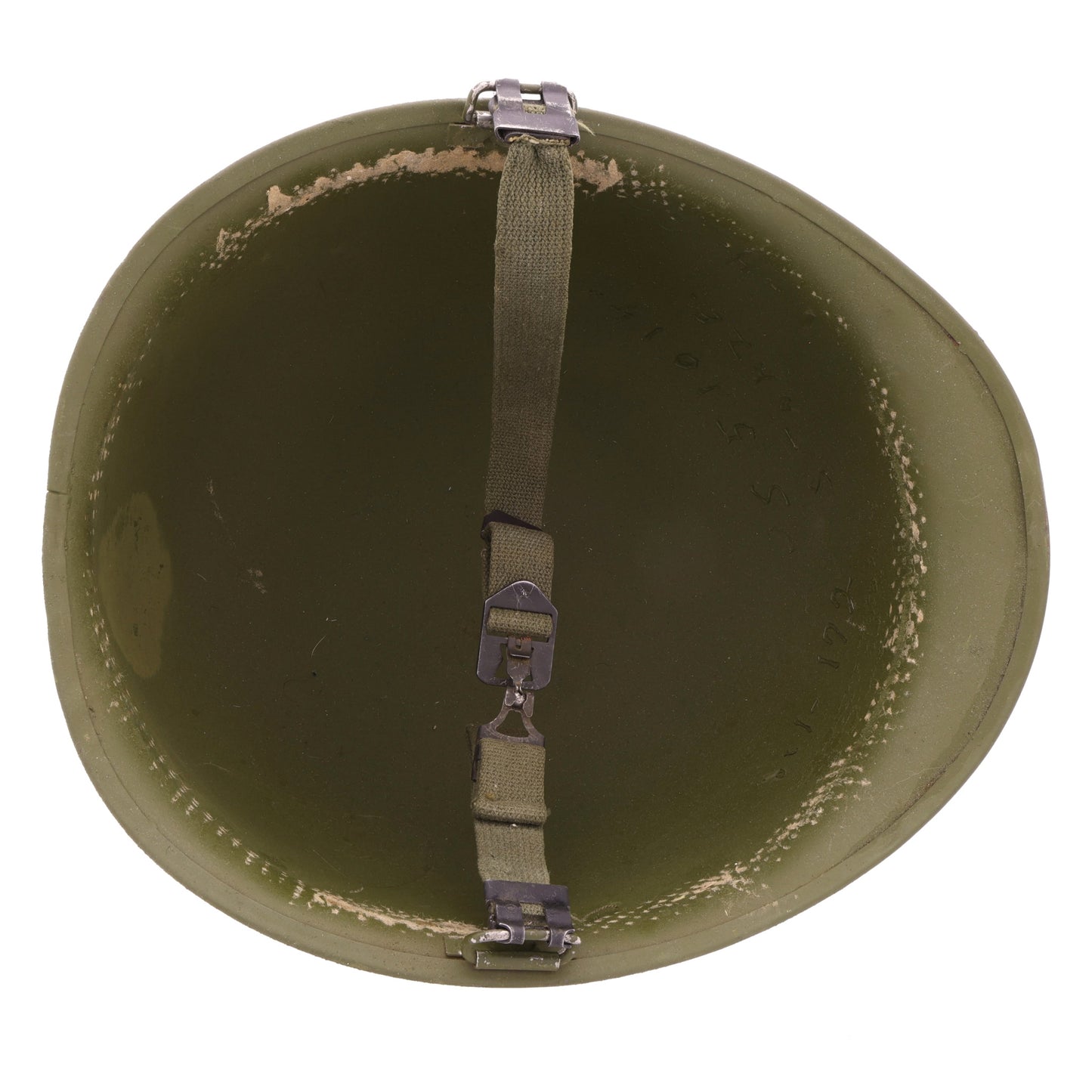 WWII U.S. McCord Swivel Loop M-1 Helmet Shell Reissued for Vietnam War (1945-75)