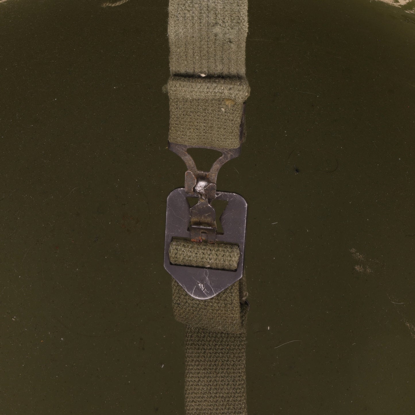 WWII U.S. McCord Swivel Loop M-1 Helmet Shell Reissued for Vietnam War (1945-75)