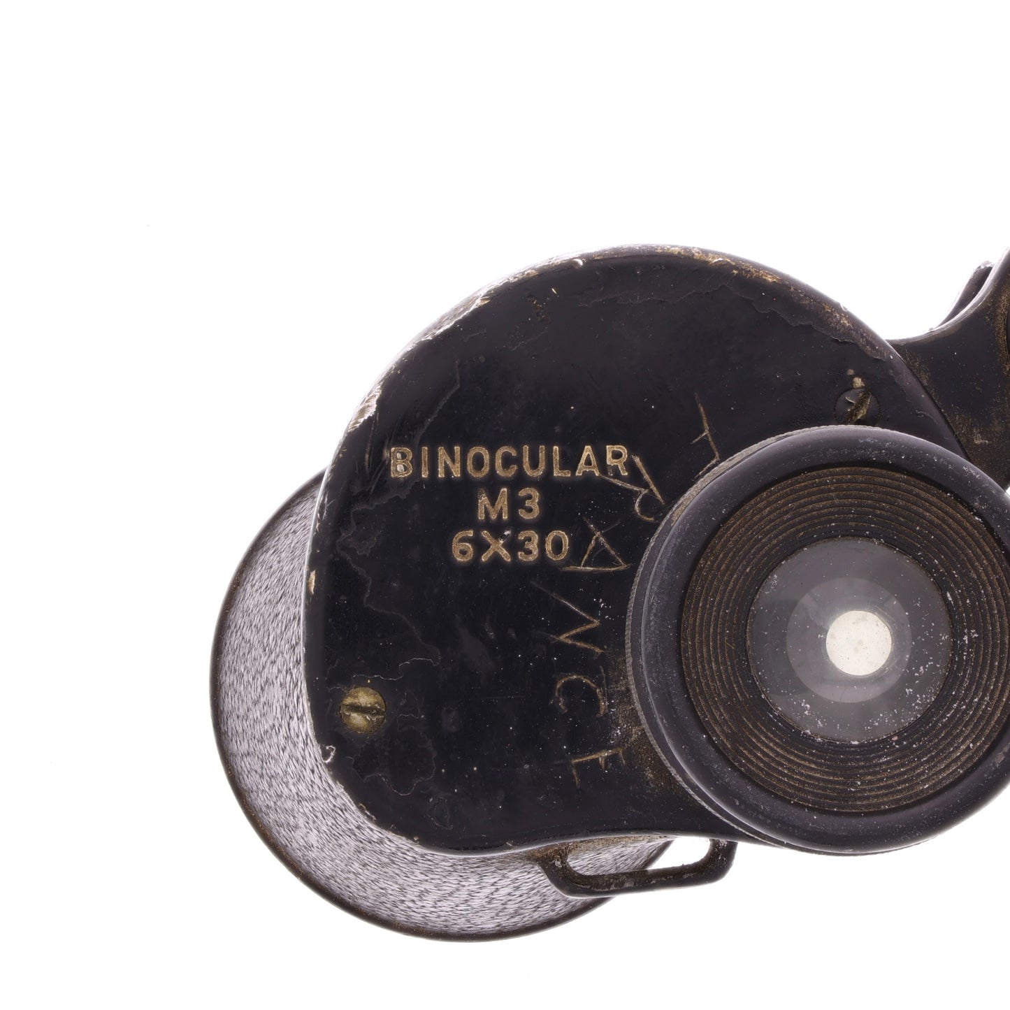 WWII U.S. Westinghouse M3 6x30 Binoculars with D-Day+1 Inscription (1943)