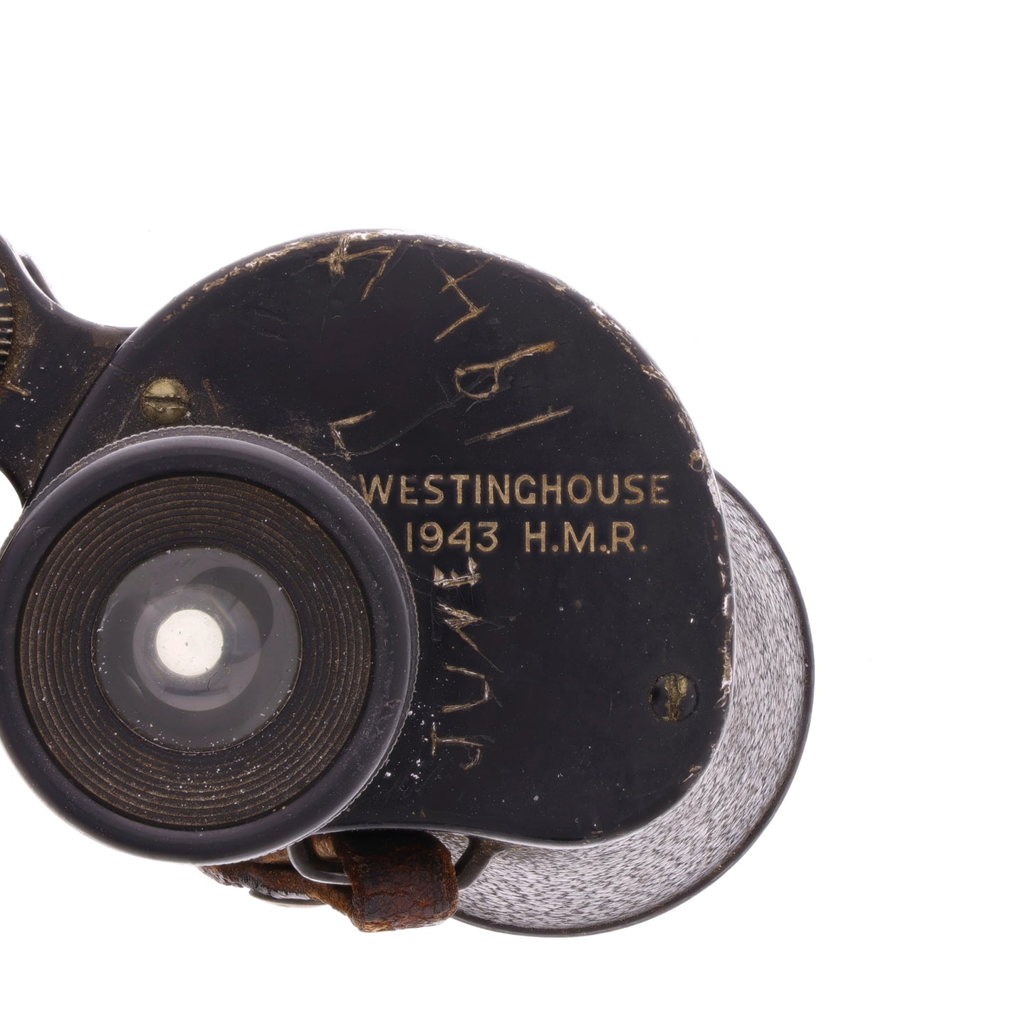 WWII U.S. Westinghouse M3 6x30 Binoculars with D-Day+1 Inscription (1943)