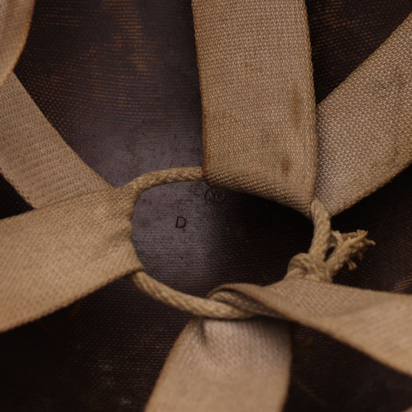 WWII U.S. Westinghouse Paratrooper Helmet Liner Converted for "Objective, Burma!" (1945)