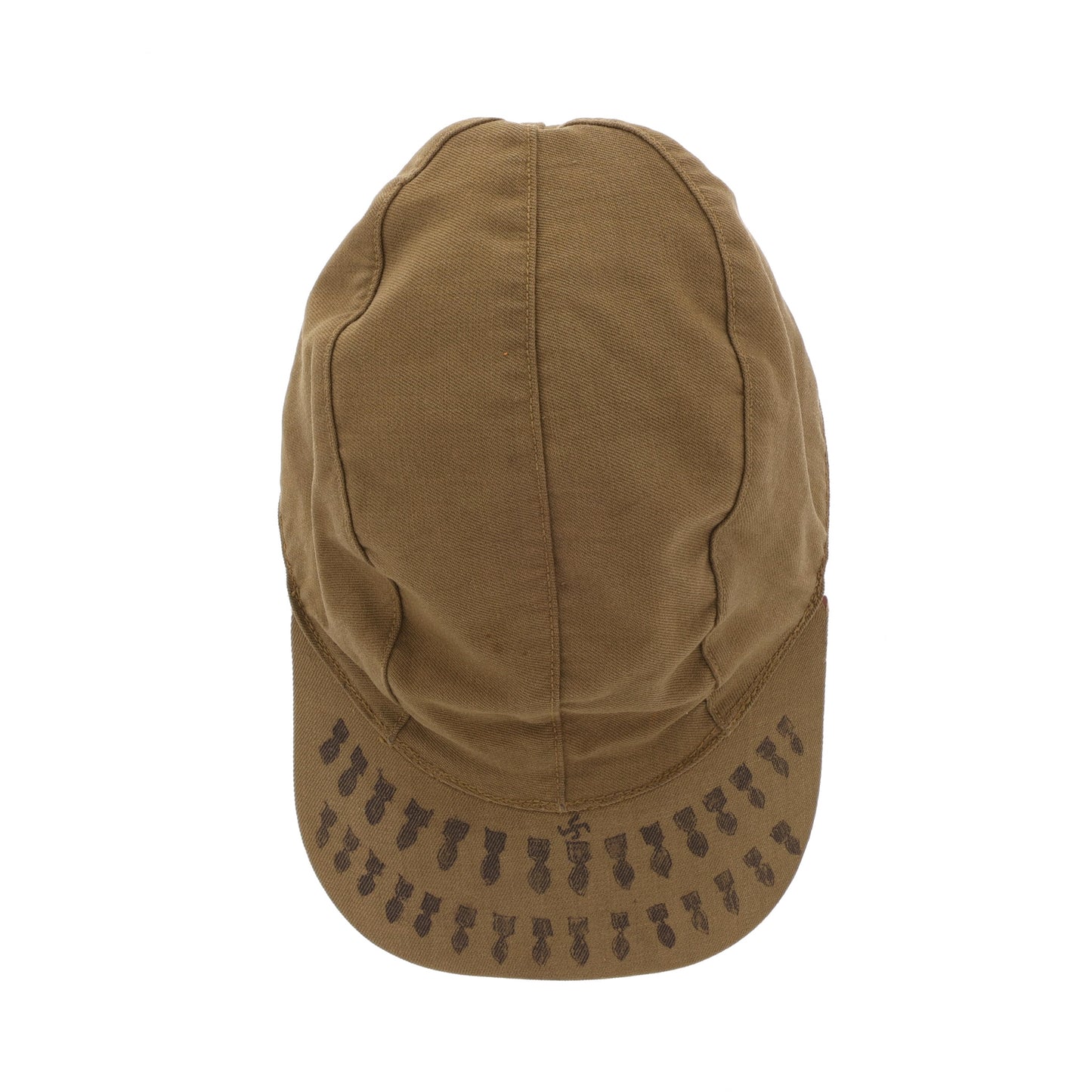 WWII USAAF B-1 Summer Flying Cap by Zip-A-Bag Corp. Identified to Lt. Abraham "Alvin" Levine (Size 7 3/8)