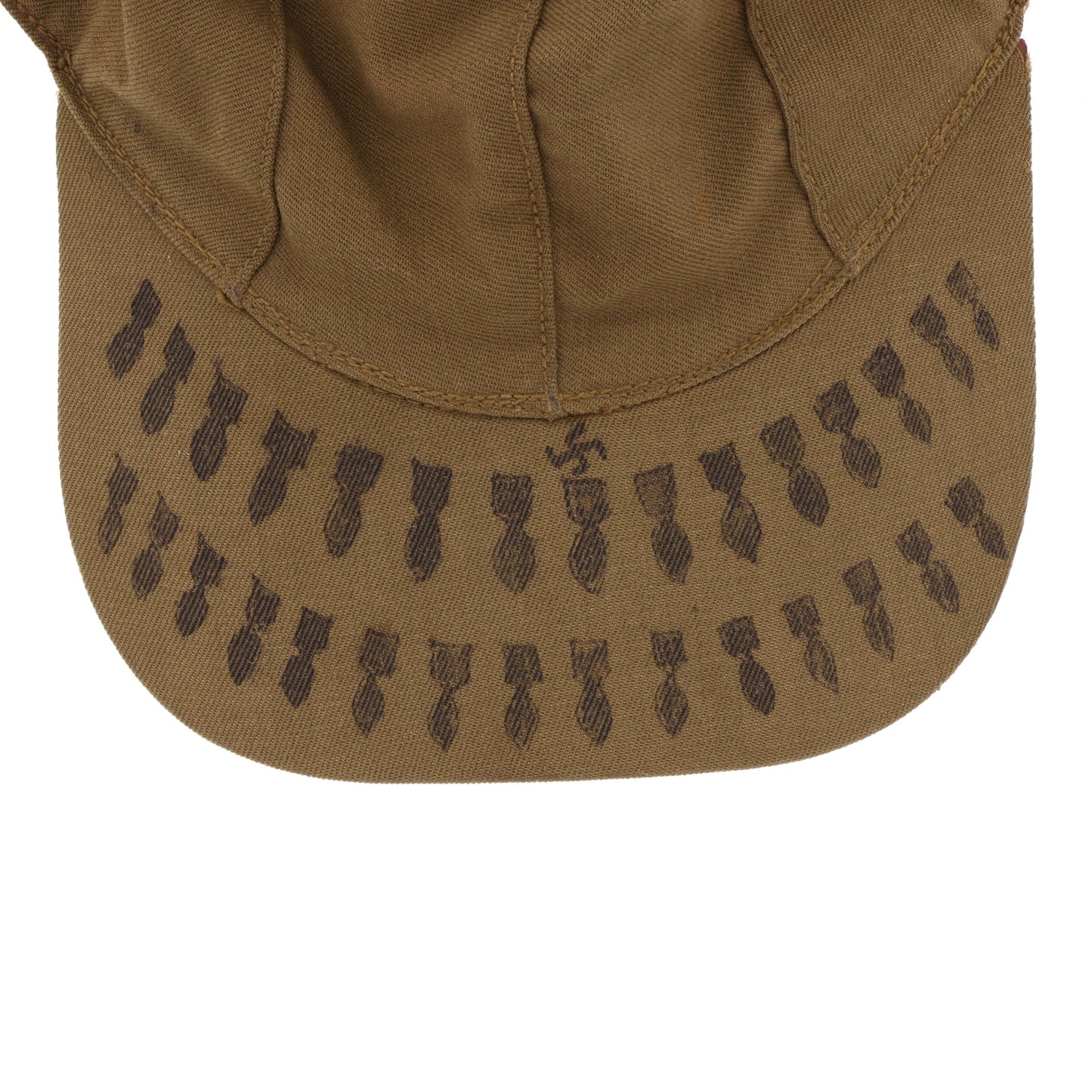 WWII USAAF B-1 Summer Flying Cap by Zip-A-Bag Corp. Identified to Lt. Abraham "Alvin" Levine (Size 7 3/8)