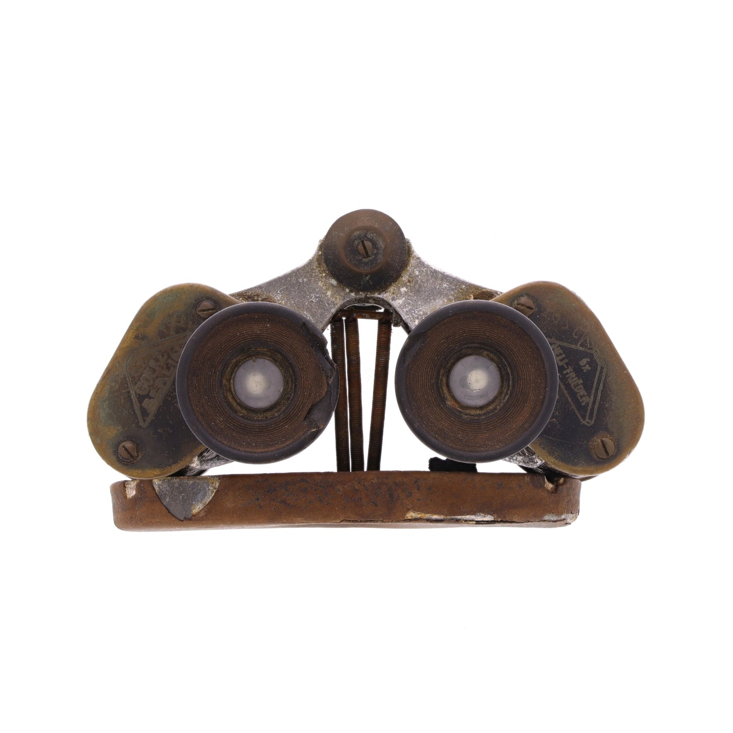 WWI Imperial German Army 6x Heli-Triëder Binoculars by C.P. Goerz with Lens Cover Named to "Pasch"