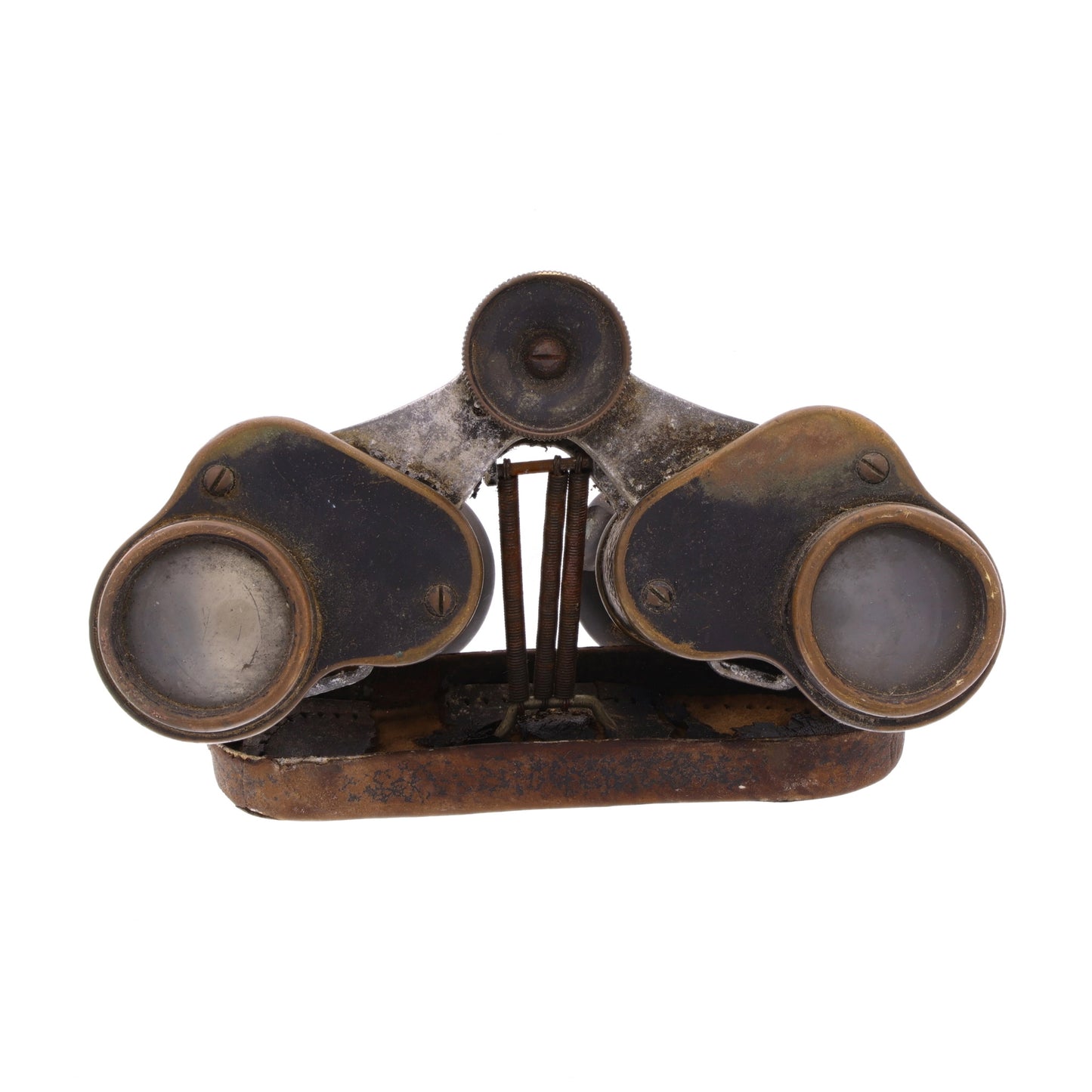 WWI Imperial German Army 6x Heli-Triëder Binoculars by C.P. Goerz with Lens Cover Named to "Pasch"