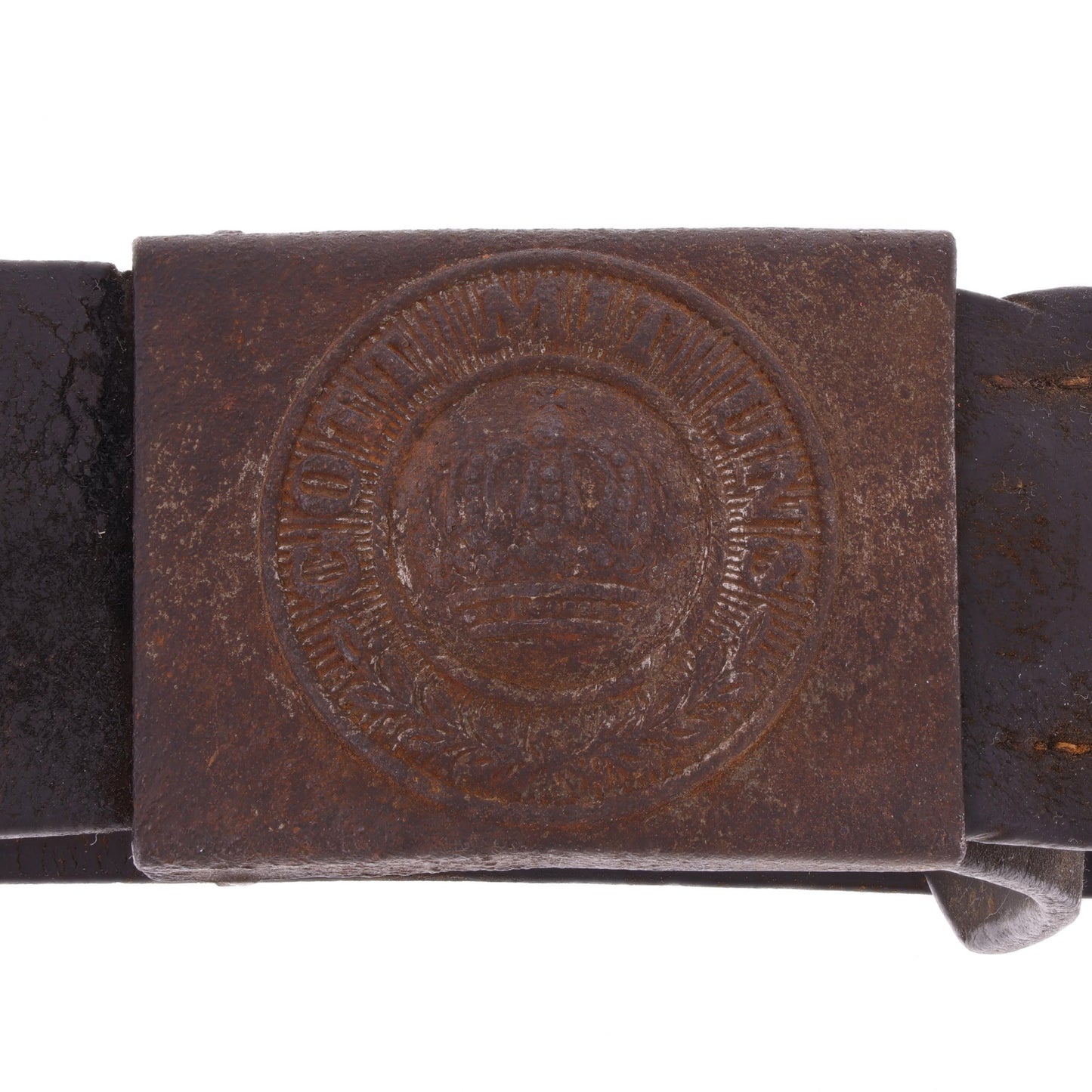 WWI Imperial German Army Prussian Enlisted Man's M1915 Belt with Buckle