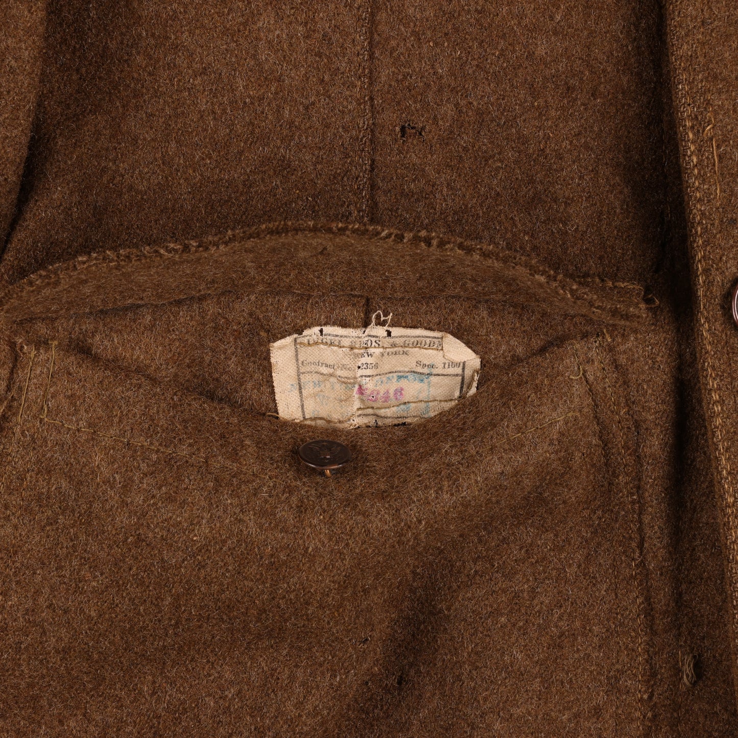 WWI U.S. Army 33rd Infantry Division Cook's M1917 Service Tunic & Breeches by Siegel Bros. & Goodman