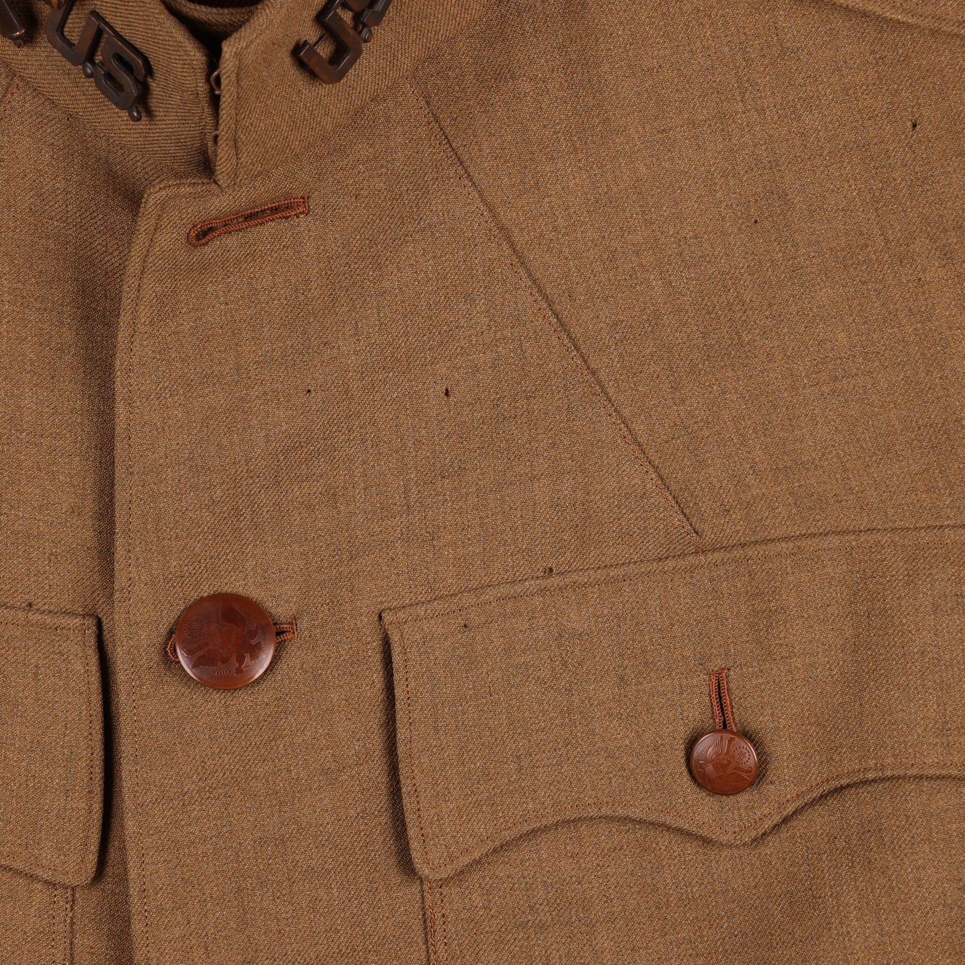 WWI U.S. Army 81st Field Artillery Battalion Officer's Private Purchase M1917 Service Tunic & Breeches