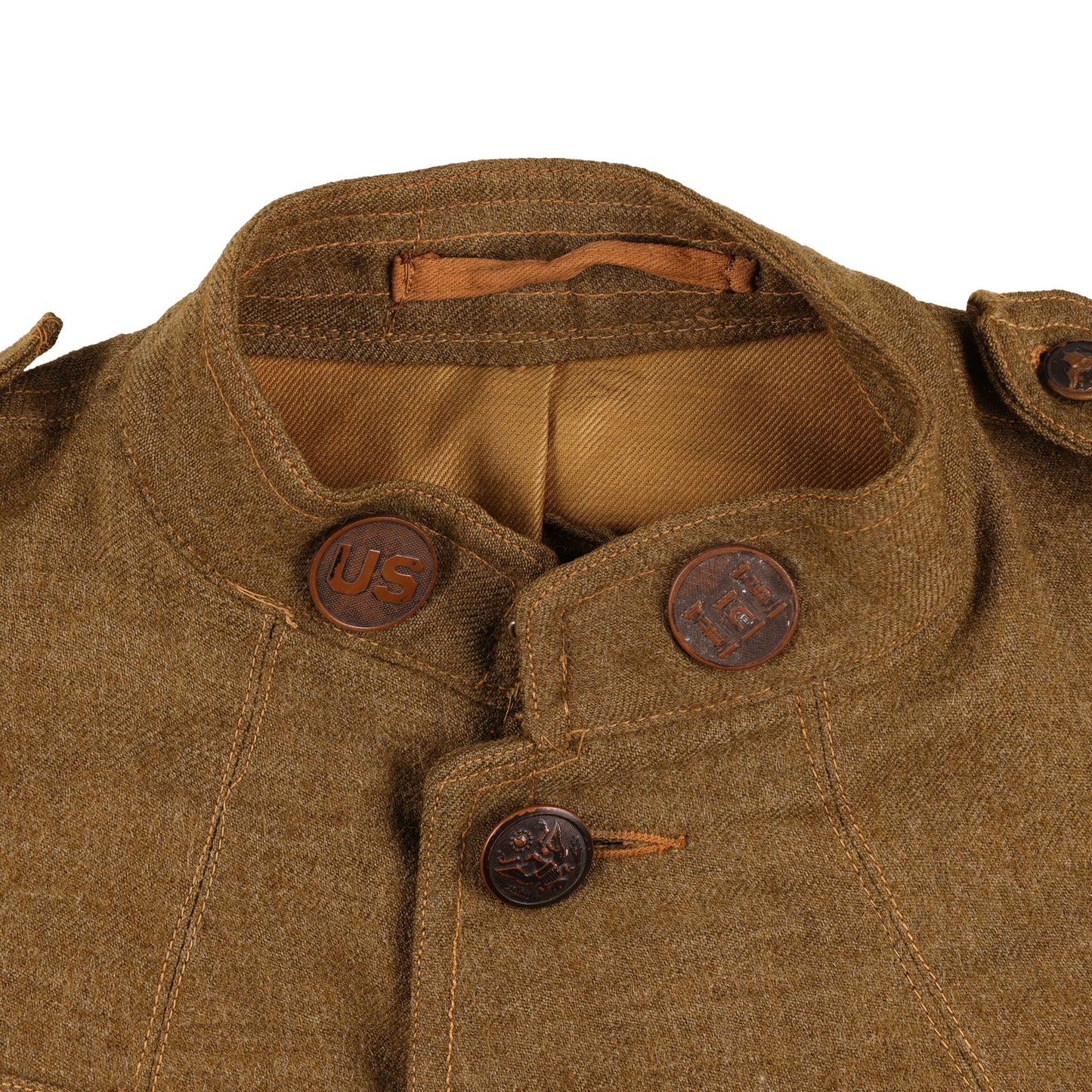 WWI U.S. Army Corps of Engineers M1917 Service Tunic & Breeches by Fifth Ave. Uniform Co. & Kalamazoo Pant Co.