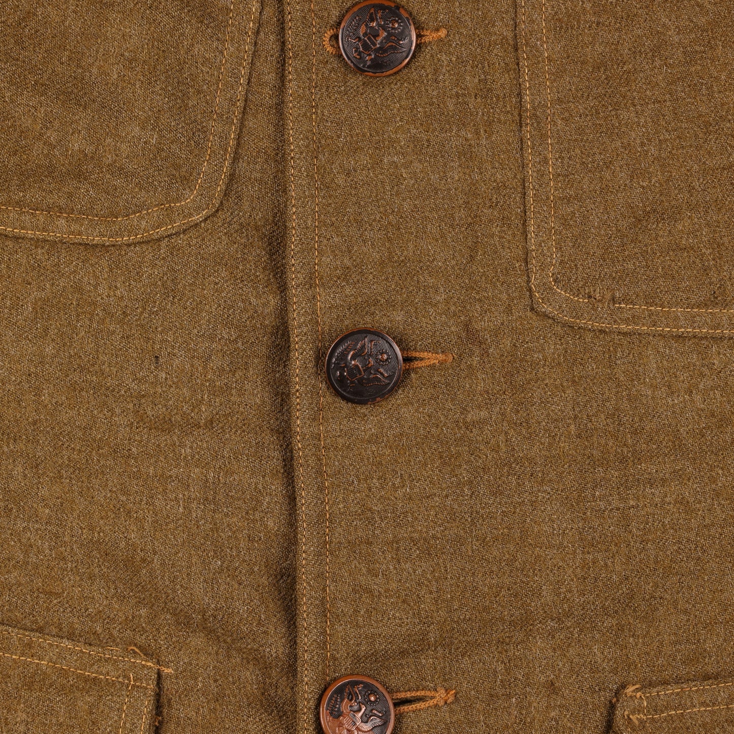 WWI U.S. Army Corps of Engineers M1917 Service Tunic & Breeches by Fifth Ave. Uniform Co. & Kalamazoo Pant Co.