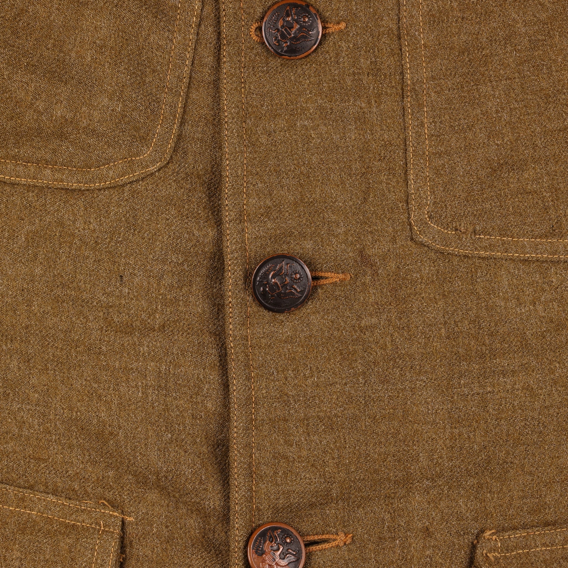 WWI U.S. Army Corps of Engineers M1917 Service Tunic & Breeches by Fifth Ave. Uniform Co. & Kalamazoo Pant Co.
