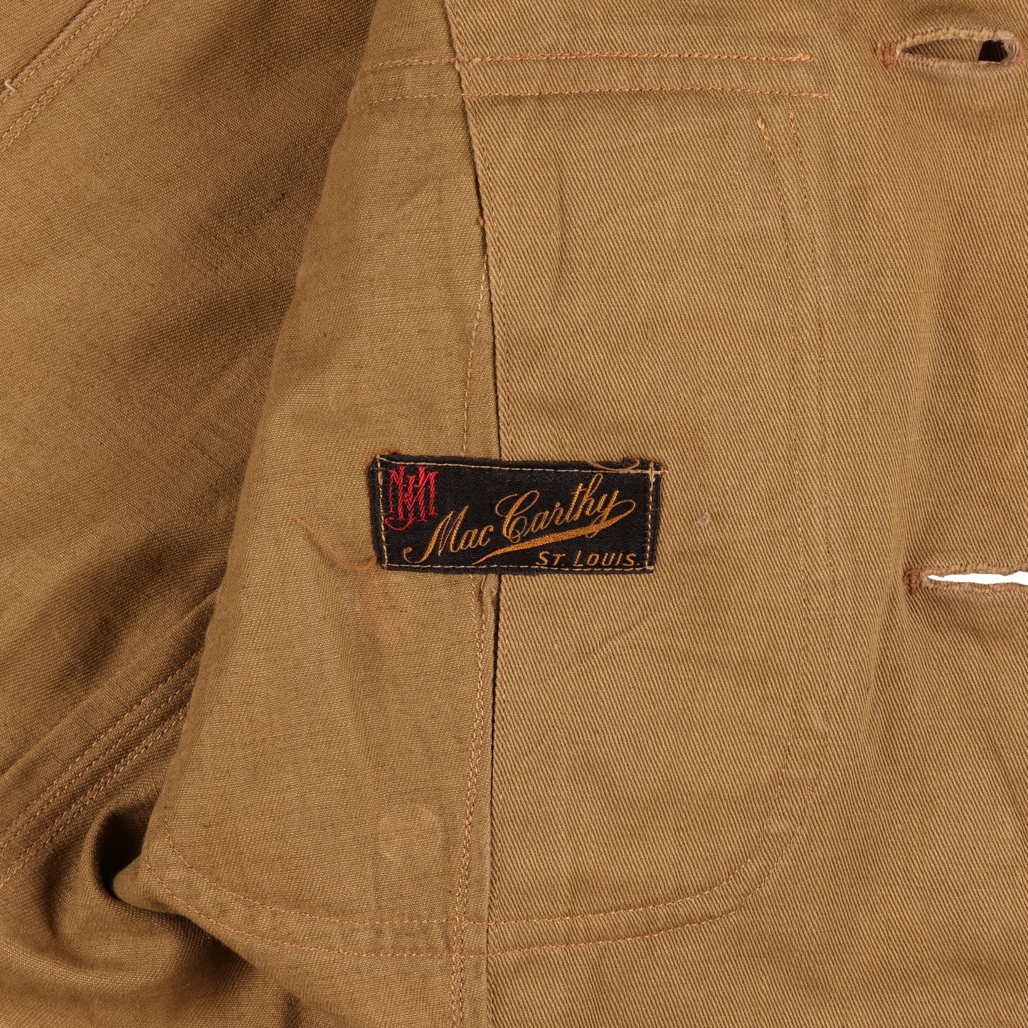 WWI U.S. Army "L" Company Infantry Cotton M1912 Service Tunic by MacCarthy