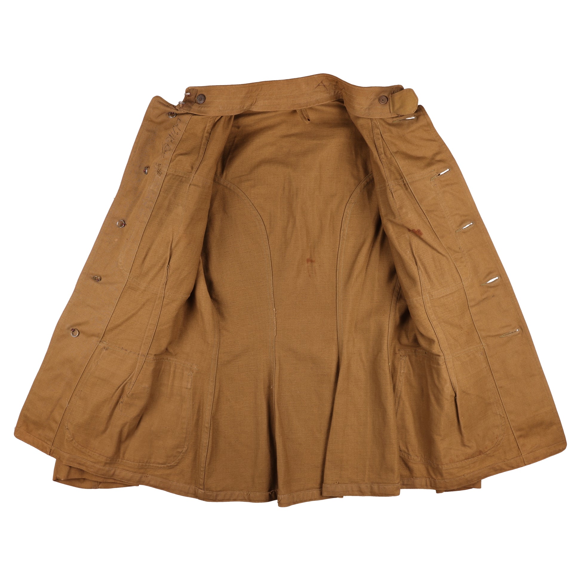 WWI U.S. Army Signal Corps Cotton M1912 Service Tunic & Breeches by Phila. Quartermaster Corps. Named to "A. McCoy"