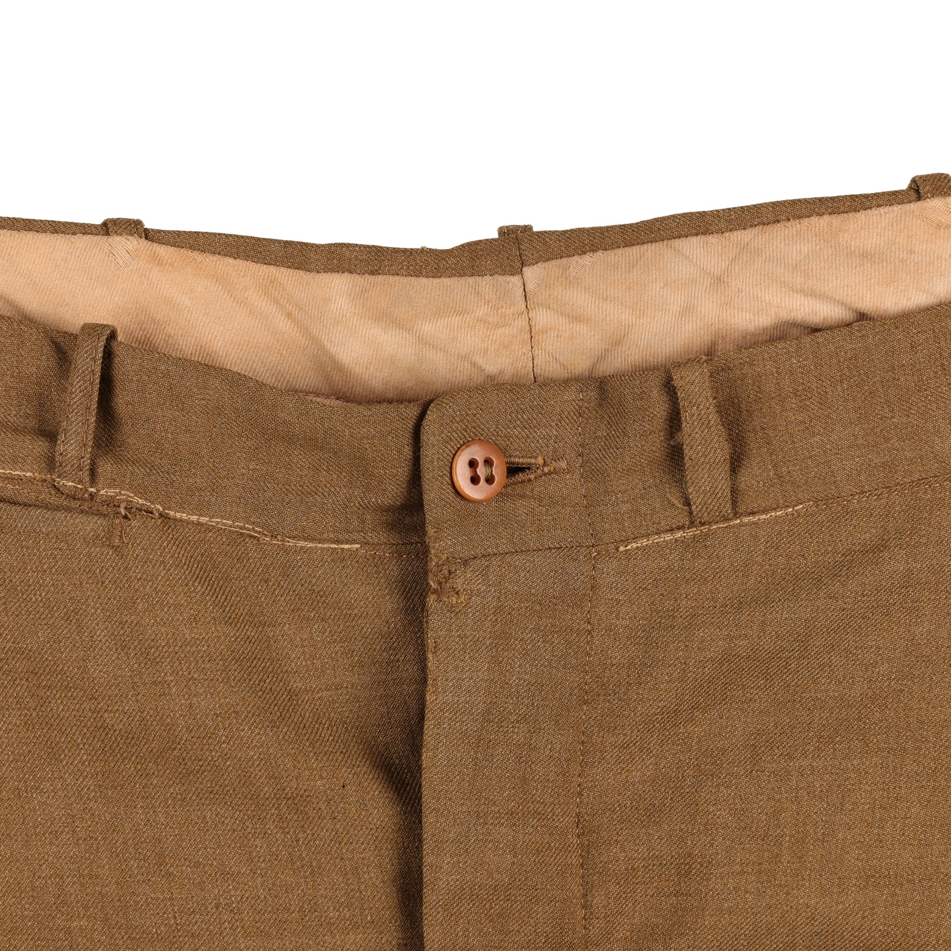 WWI U.S. Army Wool M1917 Service Breeches Named to "Crewe"