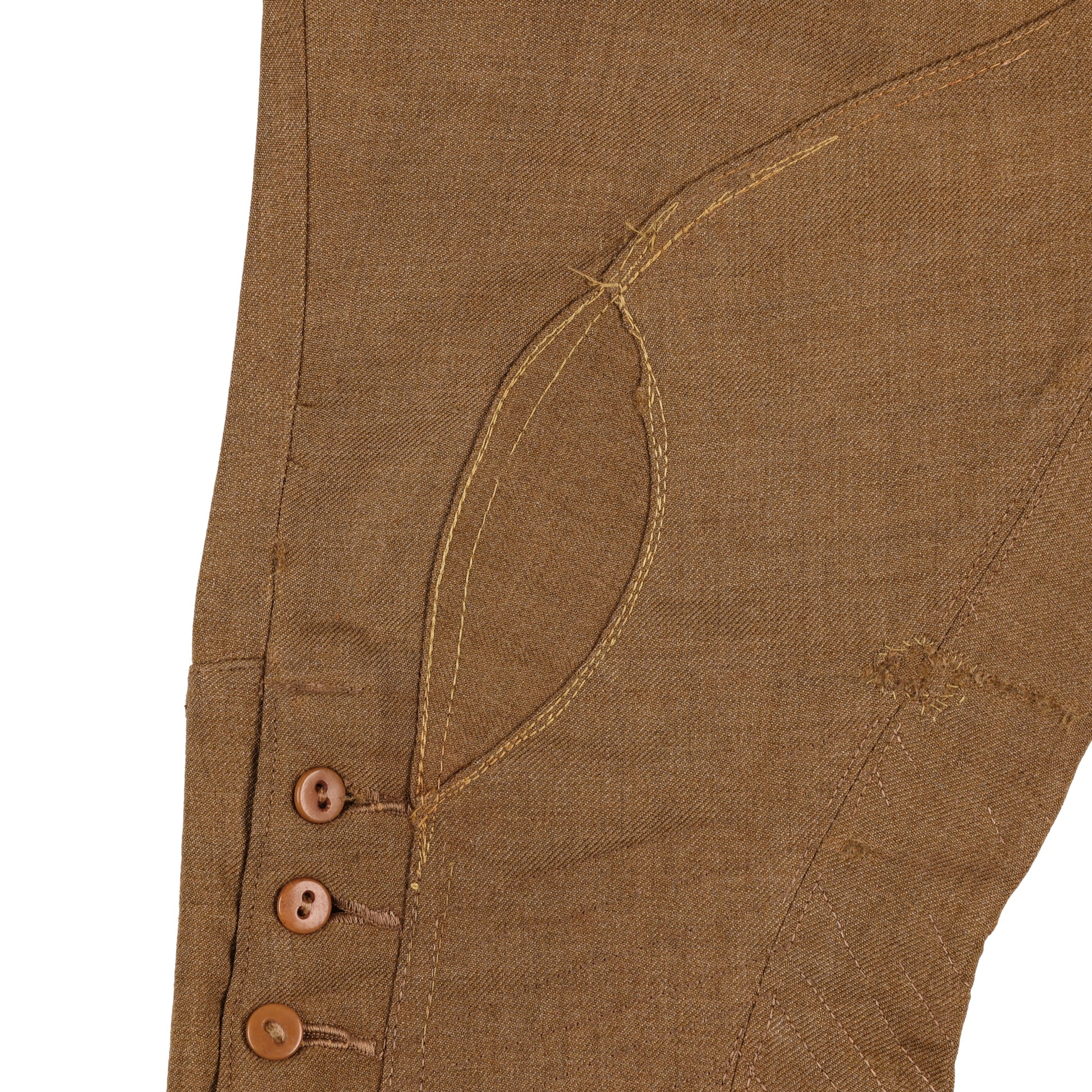 WWI U.S. Army Wool M1917 Service Breeches Named to "Crewe"