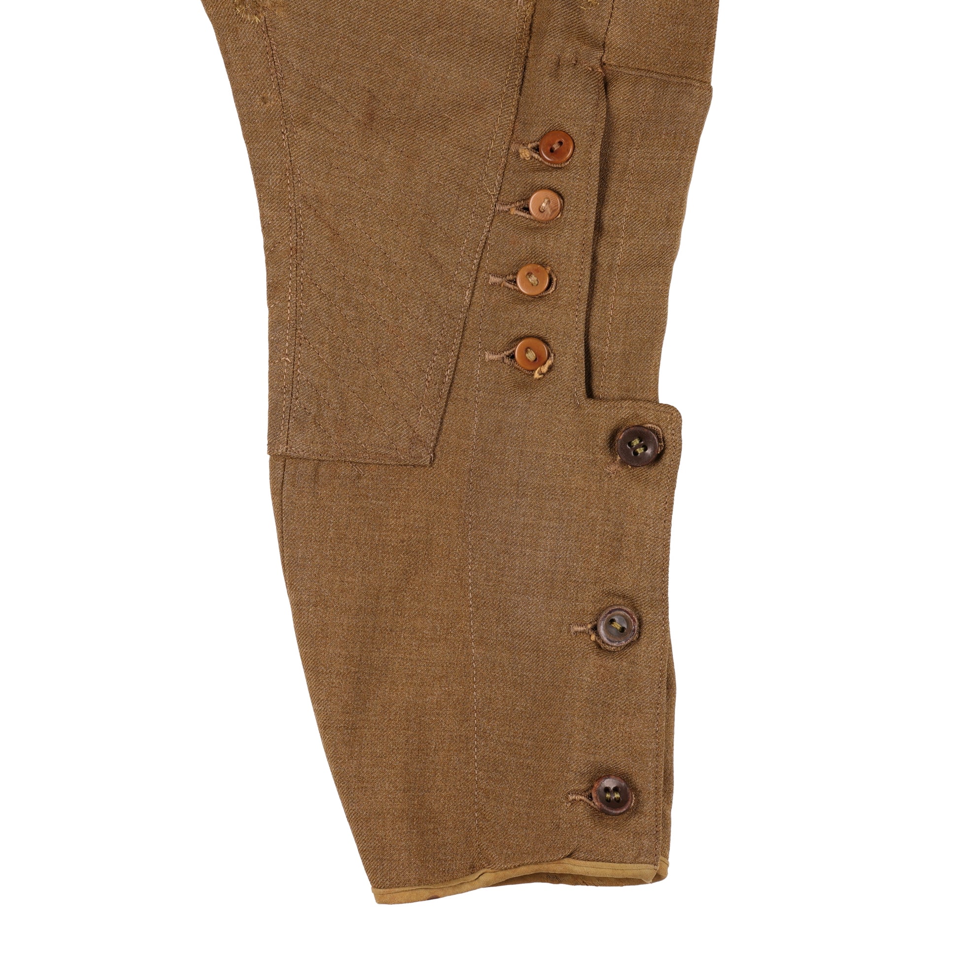 WWI U.S. Army Wool M1917 Service Breeches Named to "Crewe"