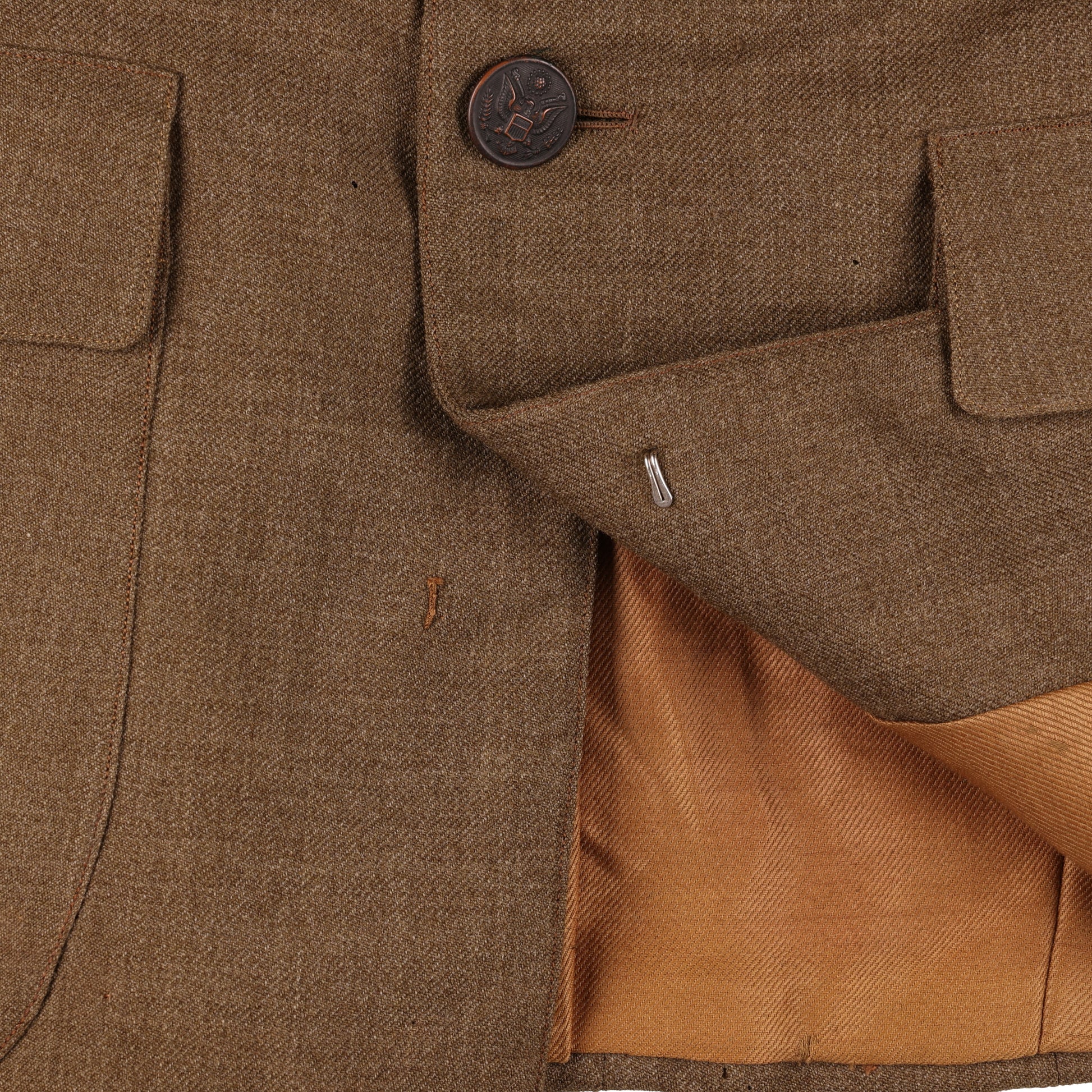 WWI U.S. Army Enlisted Man's Private Purchase Wool M1917 Service Tunic