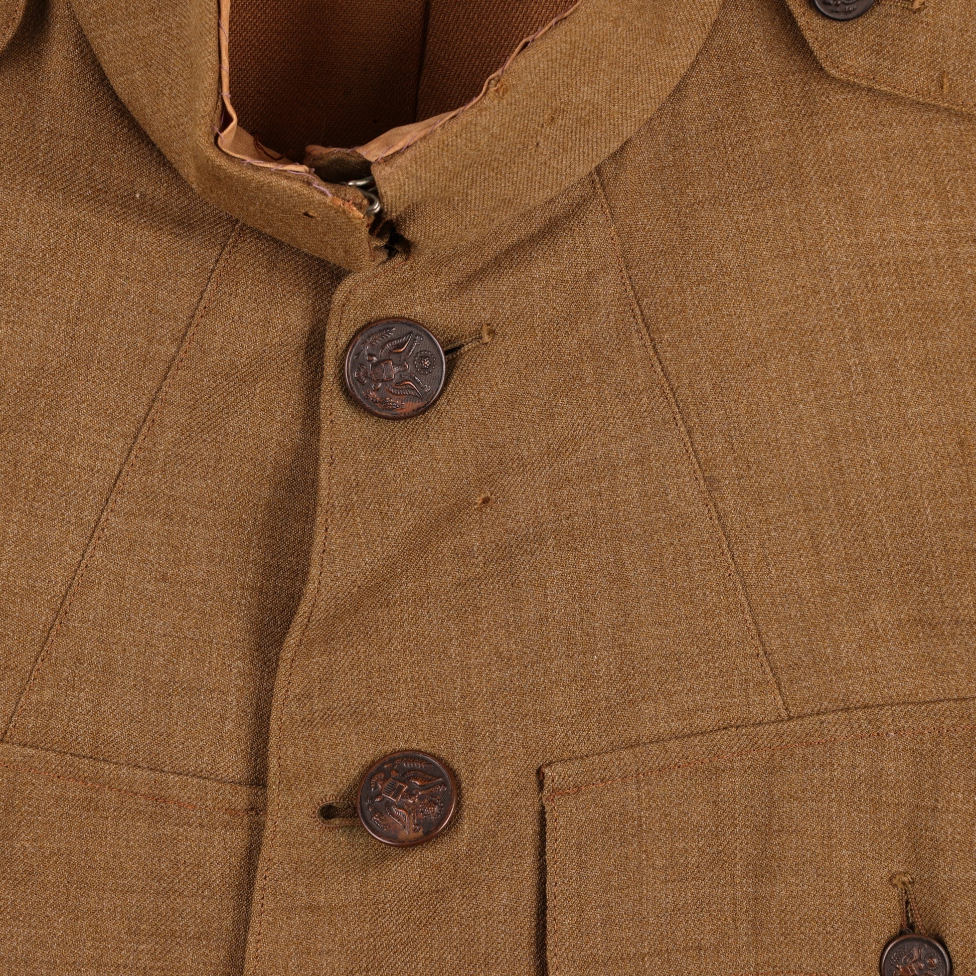 WWI U.S. Army Enlisted Man's Private Purchase Wool M1917 Service Tunic