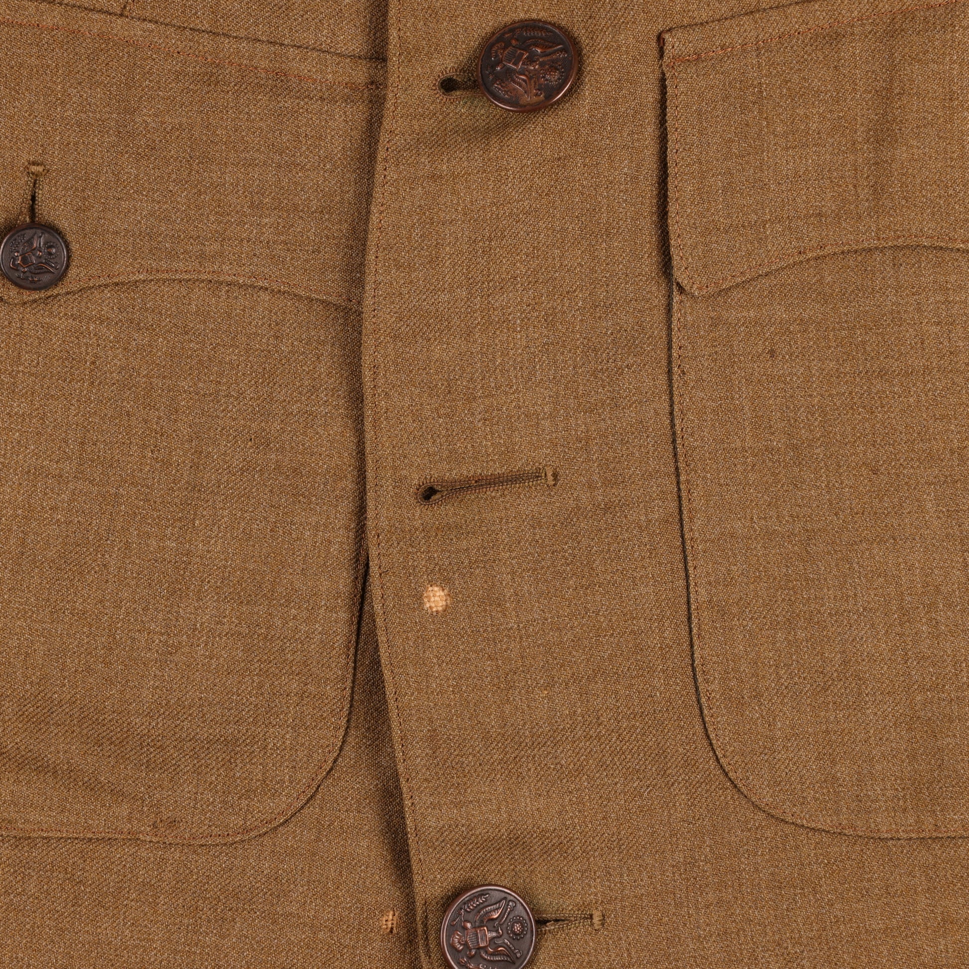 WWI U.S. Army Enlisted Man's Private Purchase Wool M1917 Service Tunic