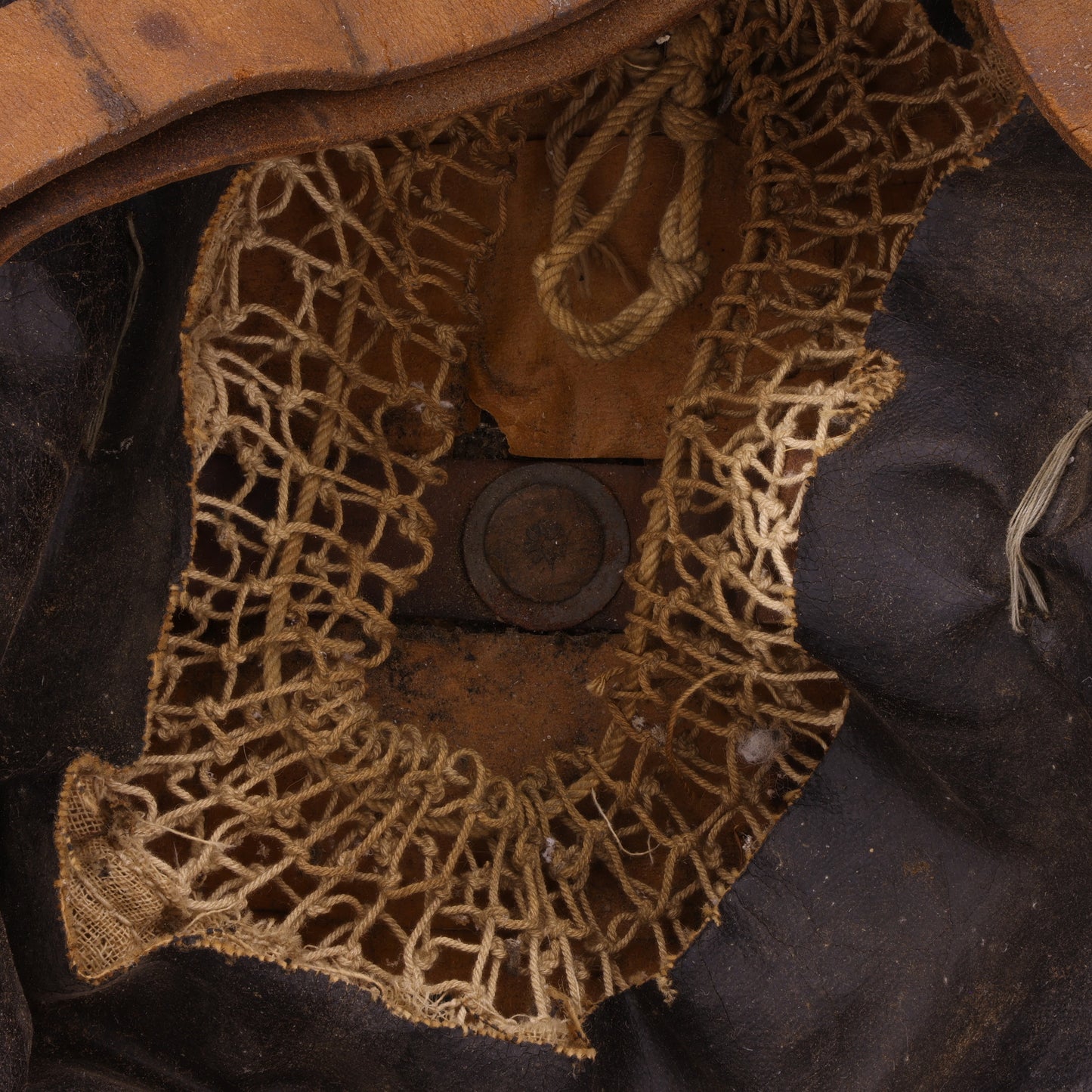 WWI U.S. M1917 "Brodie" Helmet with Camouflage Net