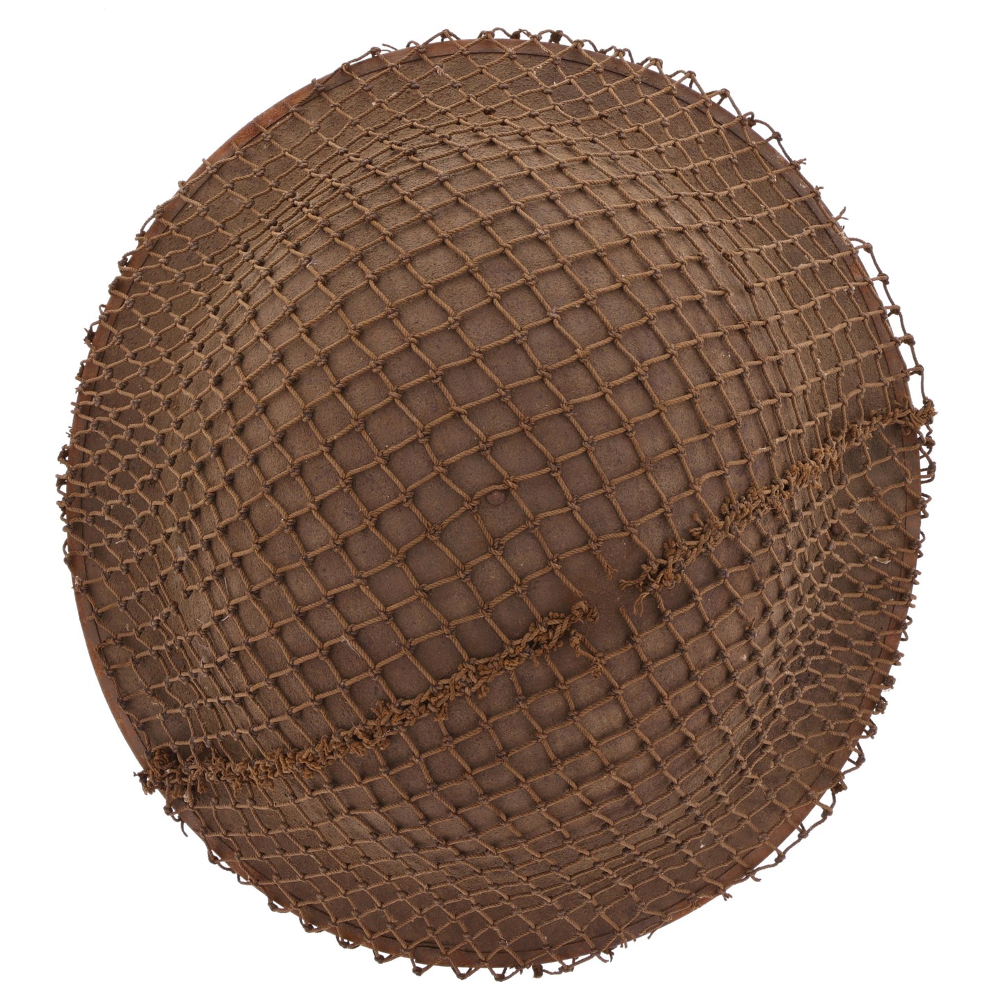 WWI U.S. M1917 "Brodie" Helmet with Camouflage Net