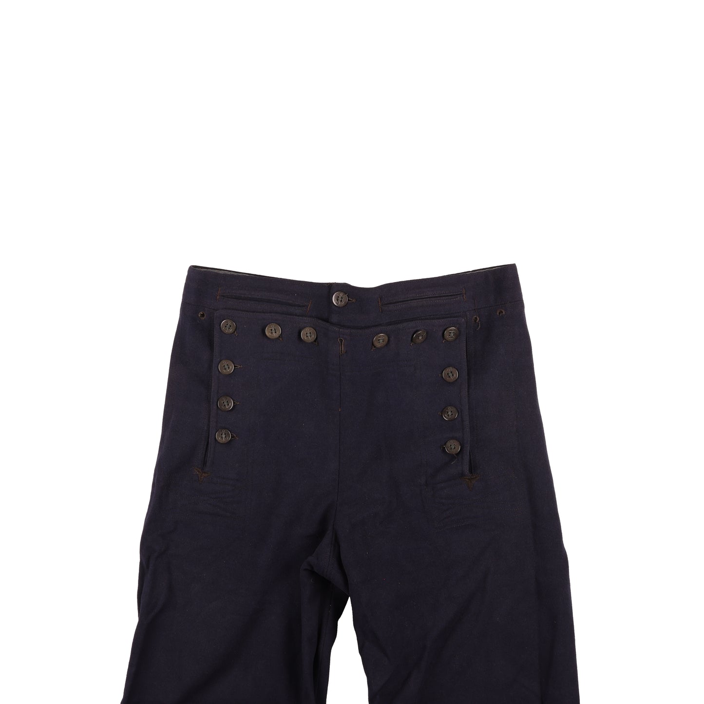 WWI USN Enlisted Man's Service Dress Blue & White Uniforms with Barracks Bag Identified to Y1c Bonnie H. Murchison