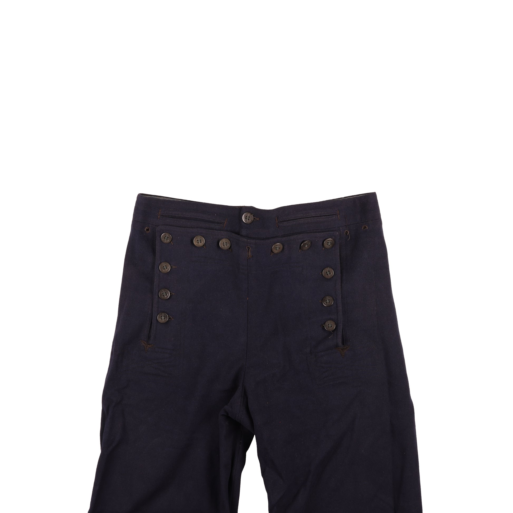 WWI USN Enlisted Man's Service Dress Blue & White Uniforms with Barracks Bag Identified to Y1c Bonnie H. Murchison