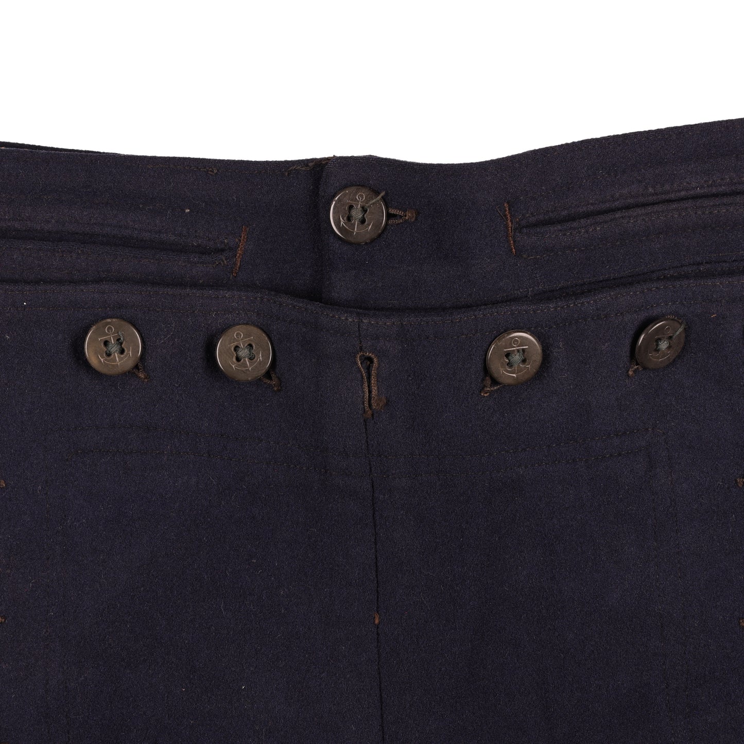 WWI USN Enlisted Man's Service Dress Blue & White Uniforms with Barracks Bag Identified to Y1c Bonnie H. Murchison