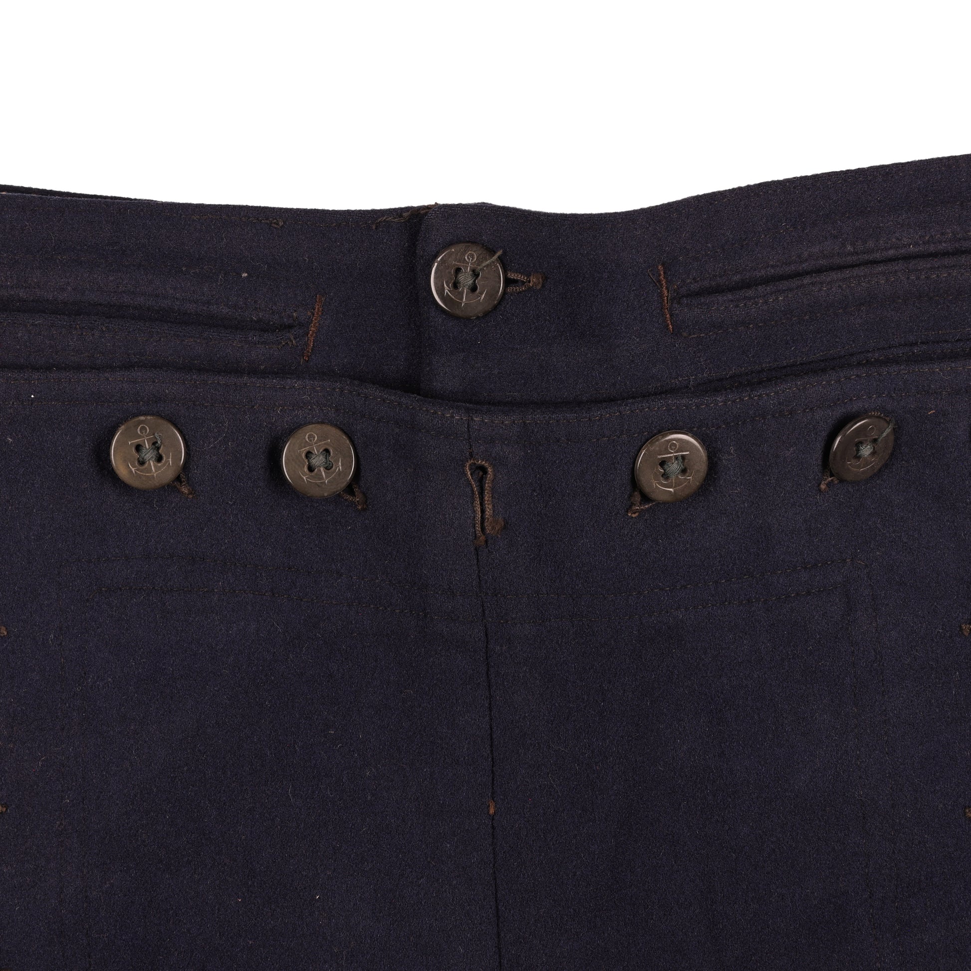 WWI USN Enlisted Man's Service Dress Blue & White Uniforms with Barracks Bag Identified to Y1c Bonnie H. Murchison