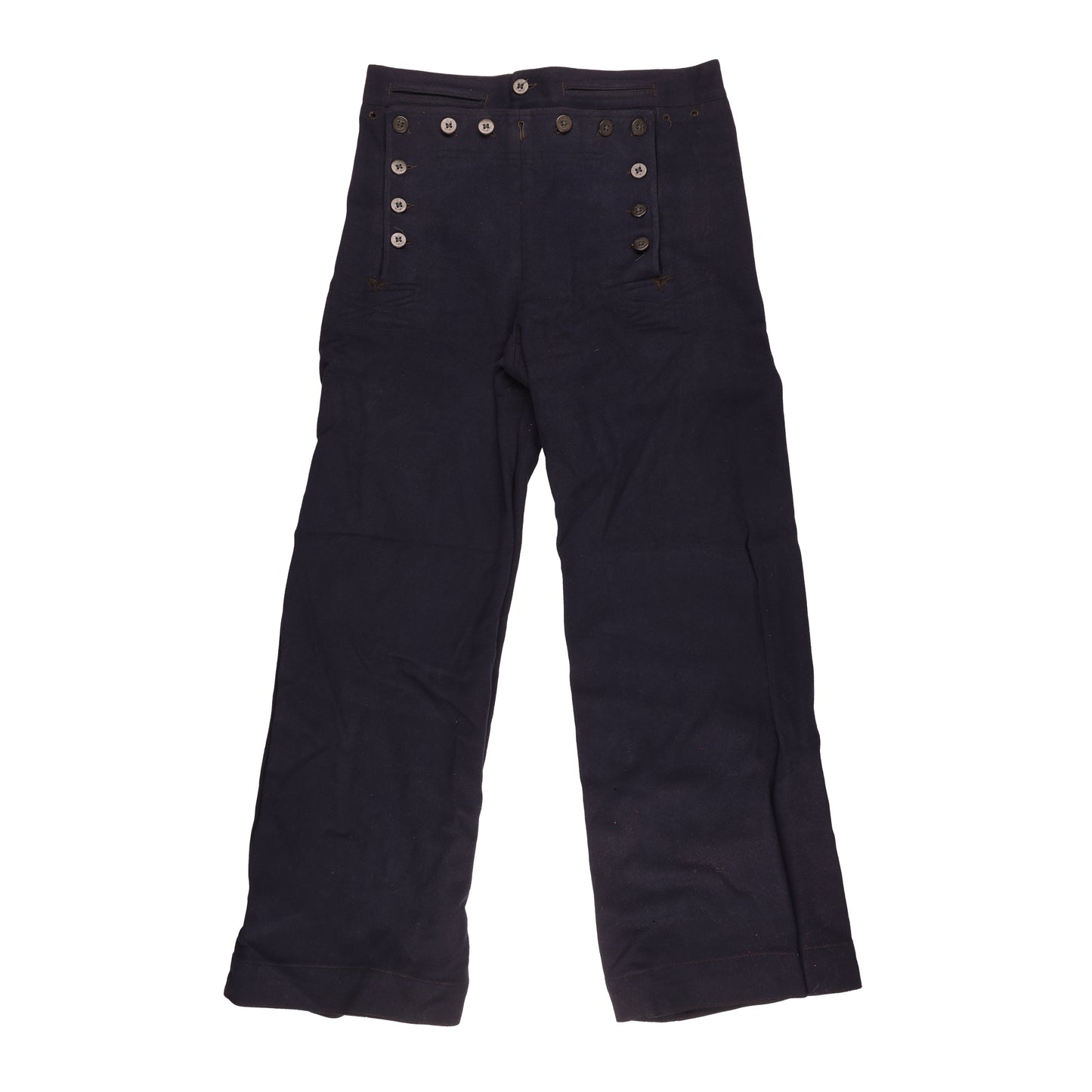 WWI USN Enlisted Man's Service Dress Blue & White Uniforms with Barracks Bag Identified to Y1c Bonnie H. Murchison