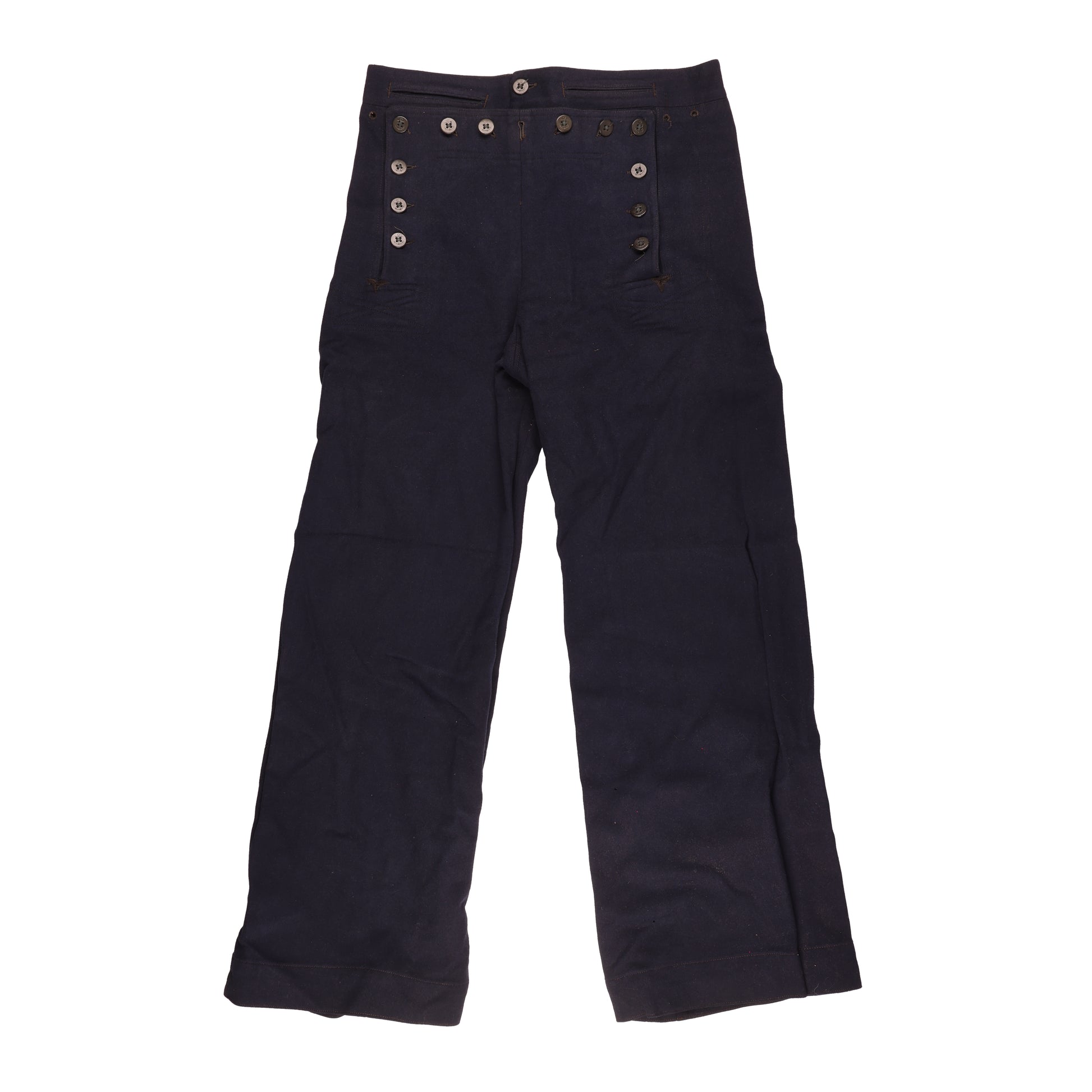 WWI USN Enlisted Man's Service Dress Blue & White Uniforms with Barracks Bag Identified to Y1c Bonnie H. Murchison