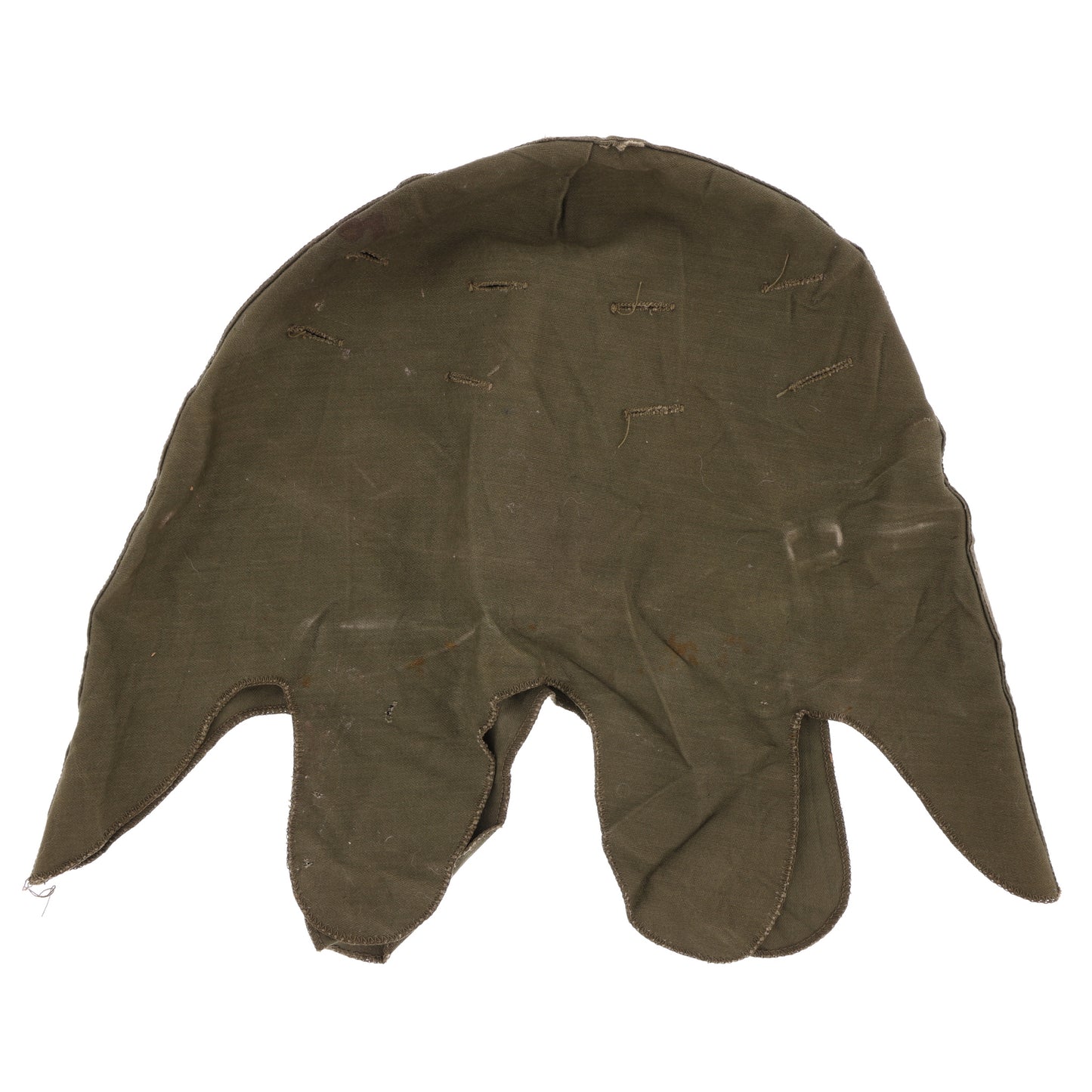 Korean War U.S. Olive Drab Camouflage M-1 Helmet Cover