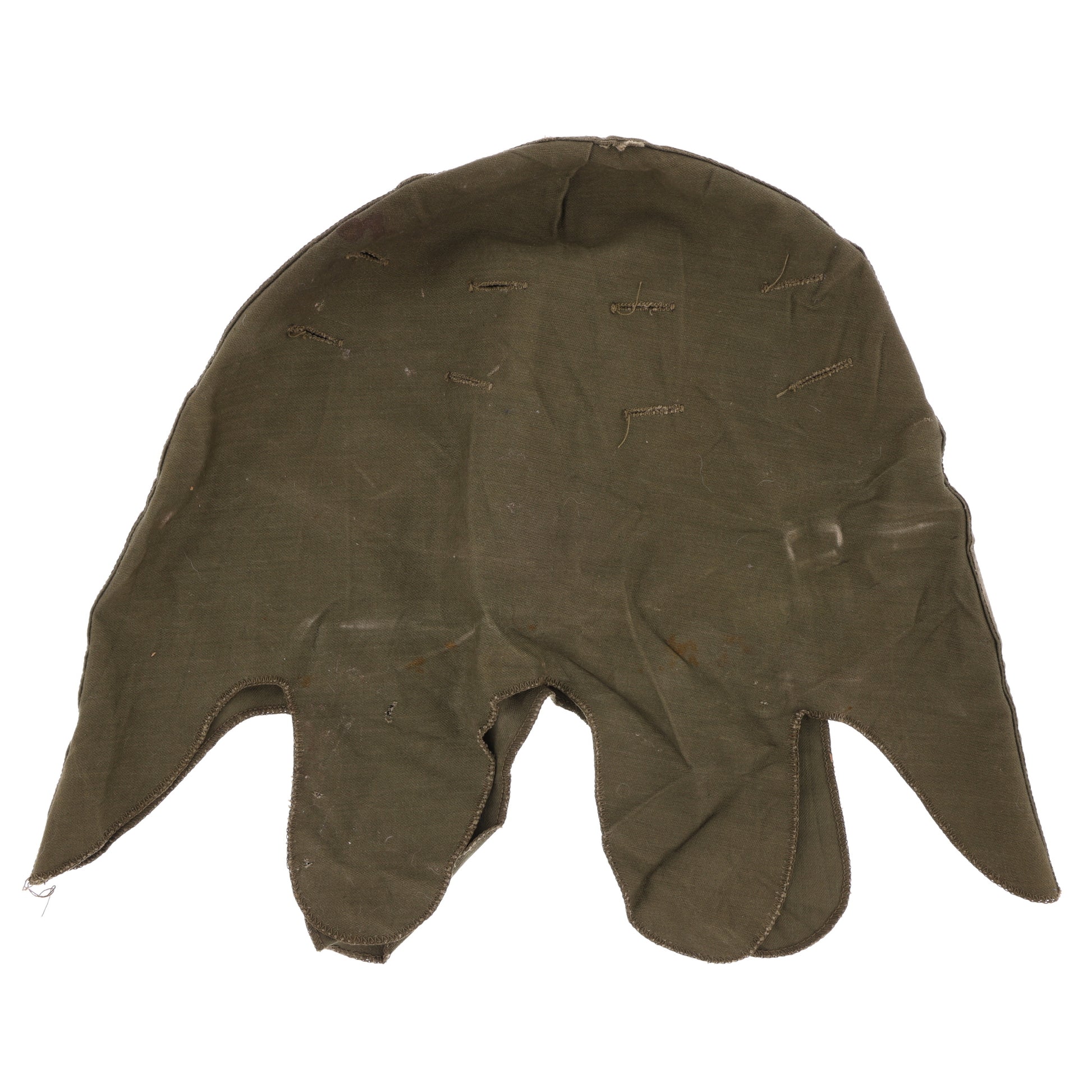 Korean War U.S. Olive Drab Camouflage M-1 Helmet Cover