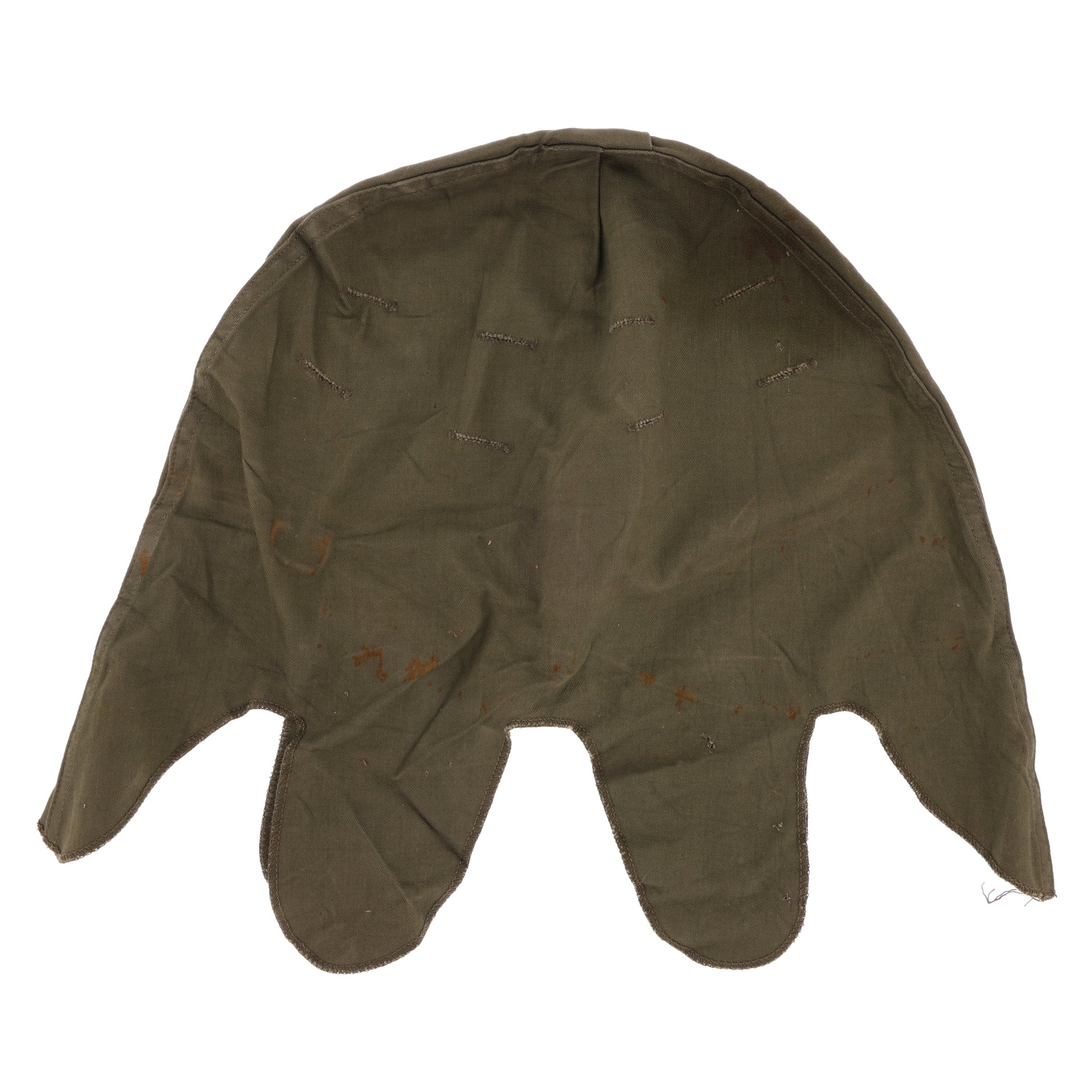 Korean War U.S. Olive Drab Camouflage M-1 Helmet Cover