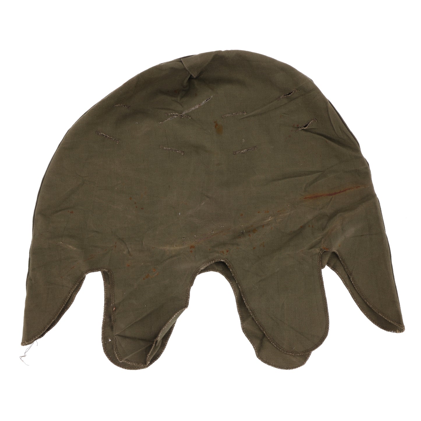 Korean War U.S. Olive Drab Camouflage M-1 Helmet Cover