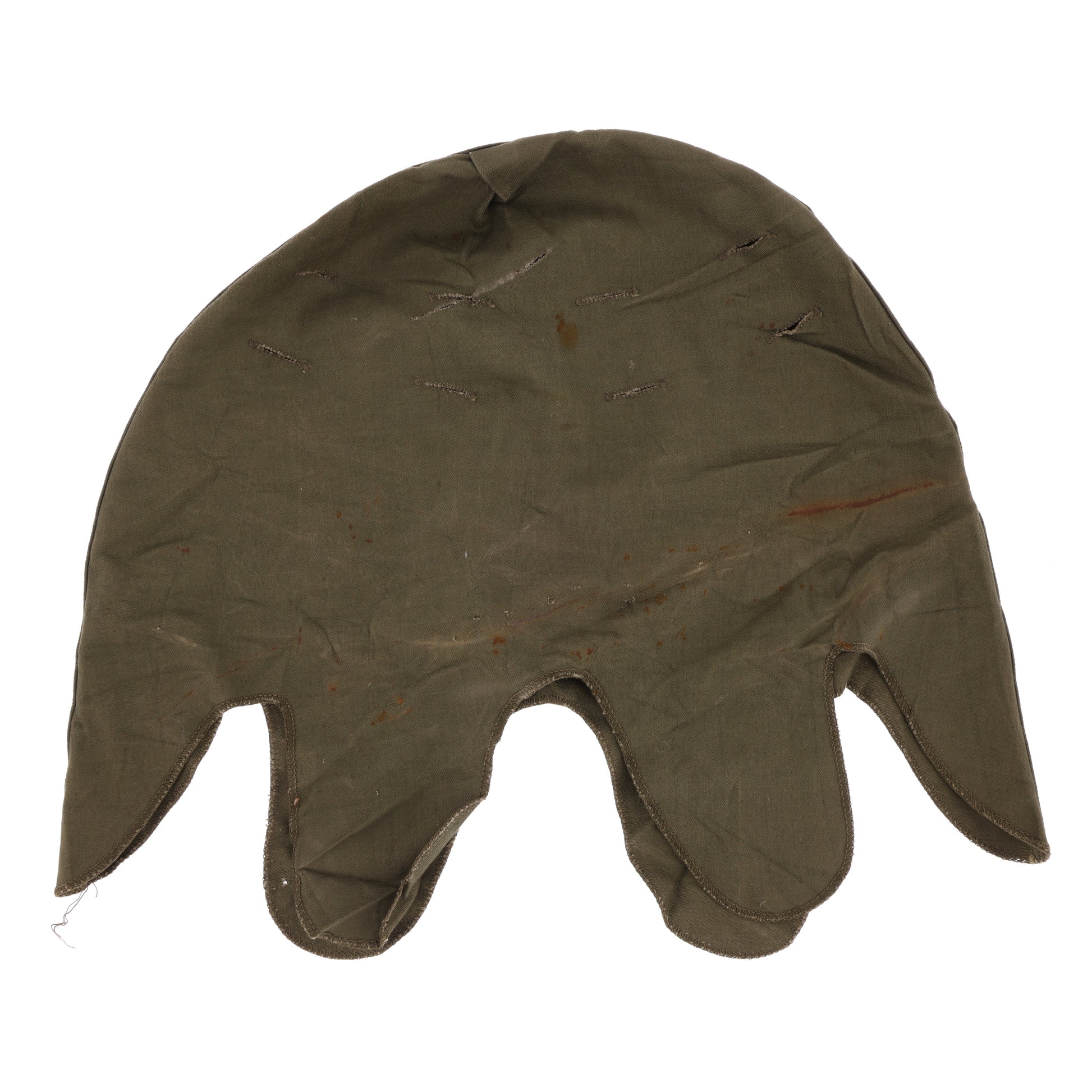 Korean War U.S. Olive Drab Camouflage M-1 Helmet Cover