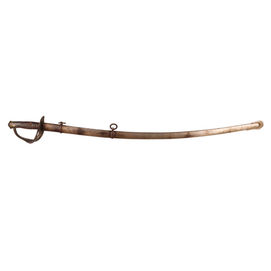 Civil War Union Army M1860 Light Cavalry Saber with Steel Scabbard by J.B. Allere (1863)