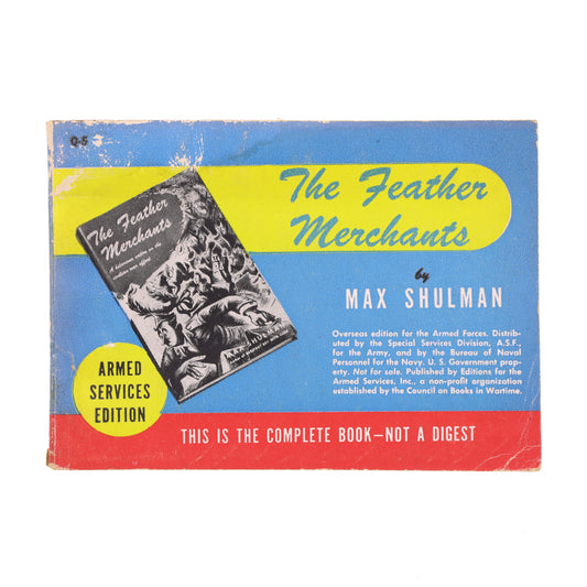 Armed Services Edition of The Feather Merchants by Max Shulman